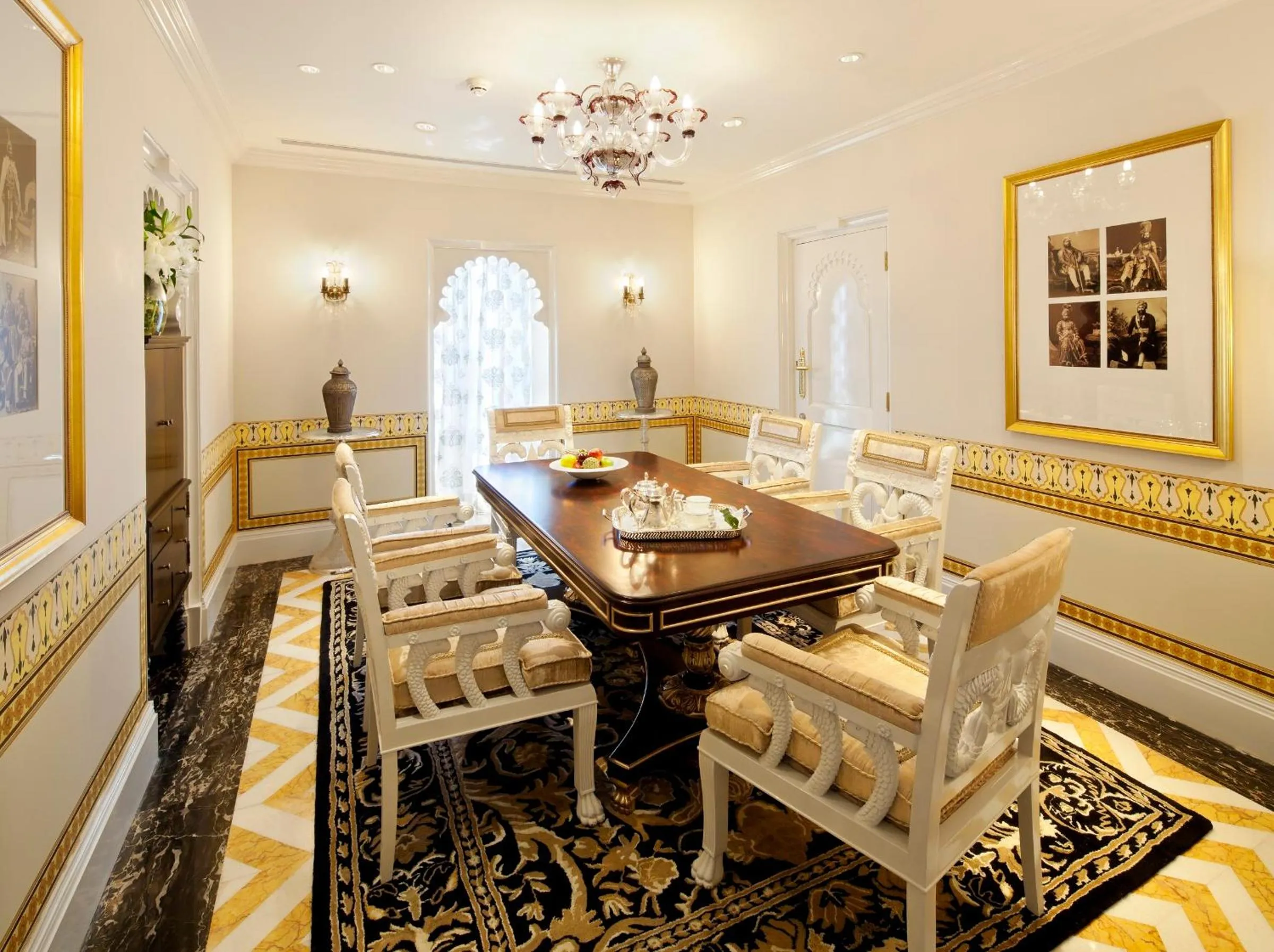Dining area in The Taj Mahal Palace, Mumbai