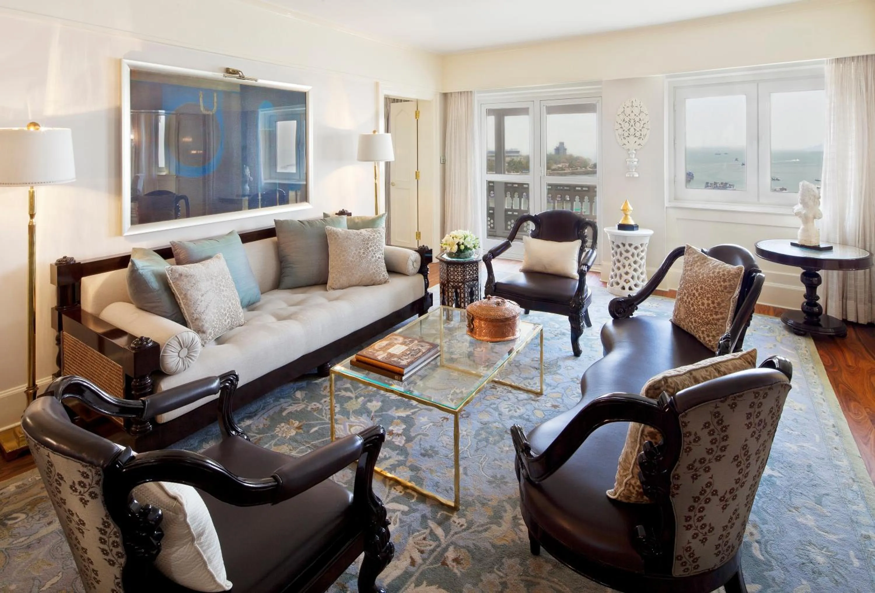 Living room in The Taj Mahal Palace, Mumbai