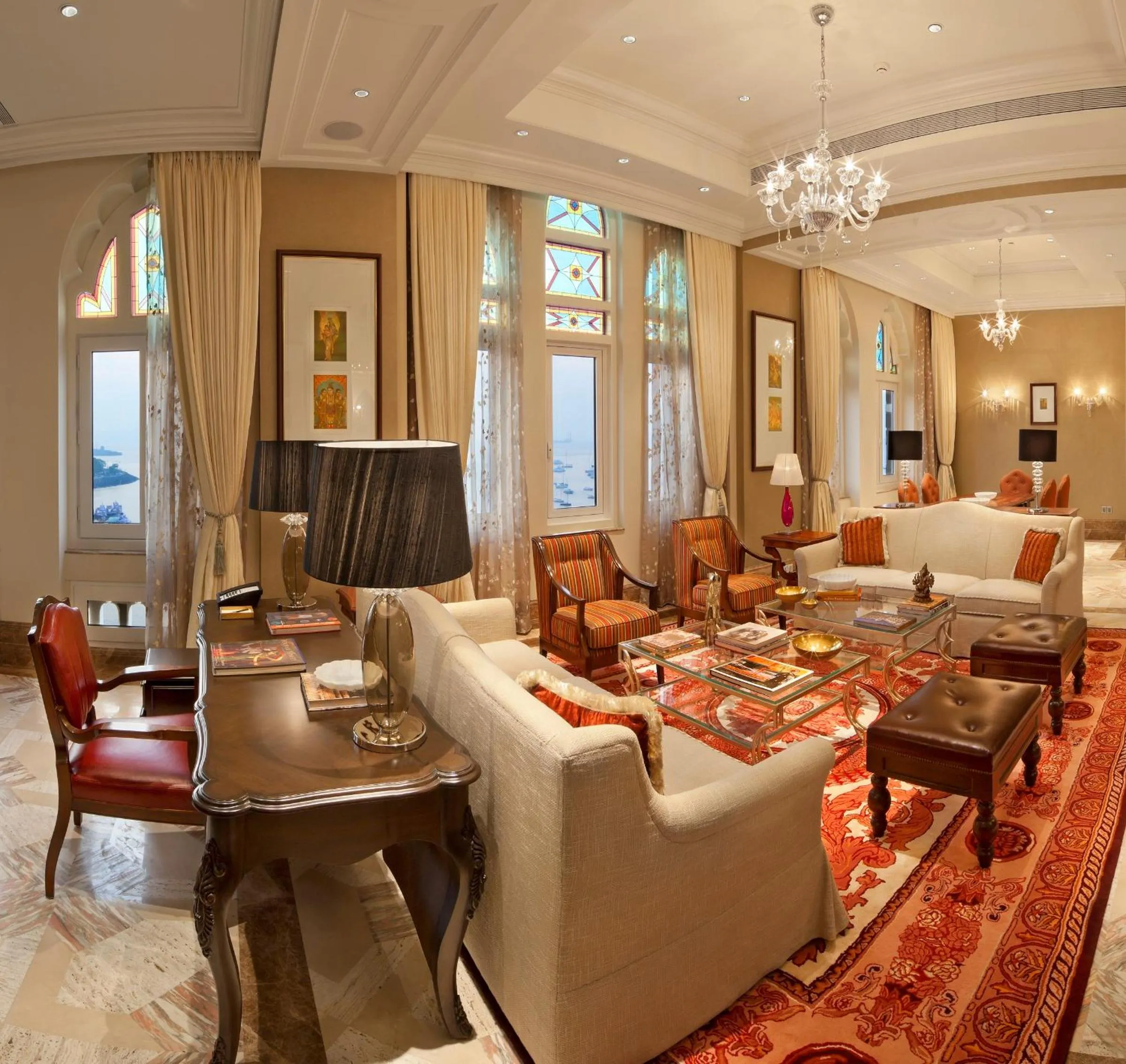 Living room in The Taj Mahal Palace, Mumbai