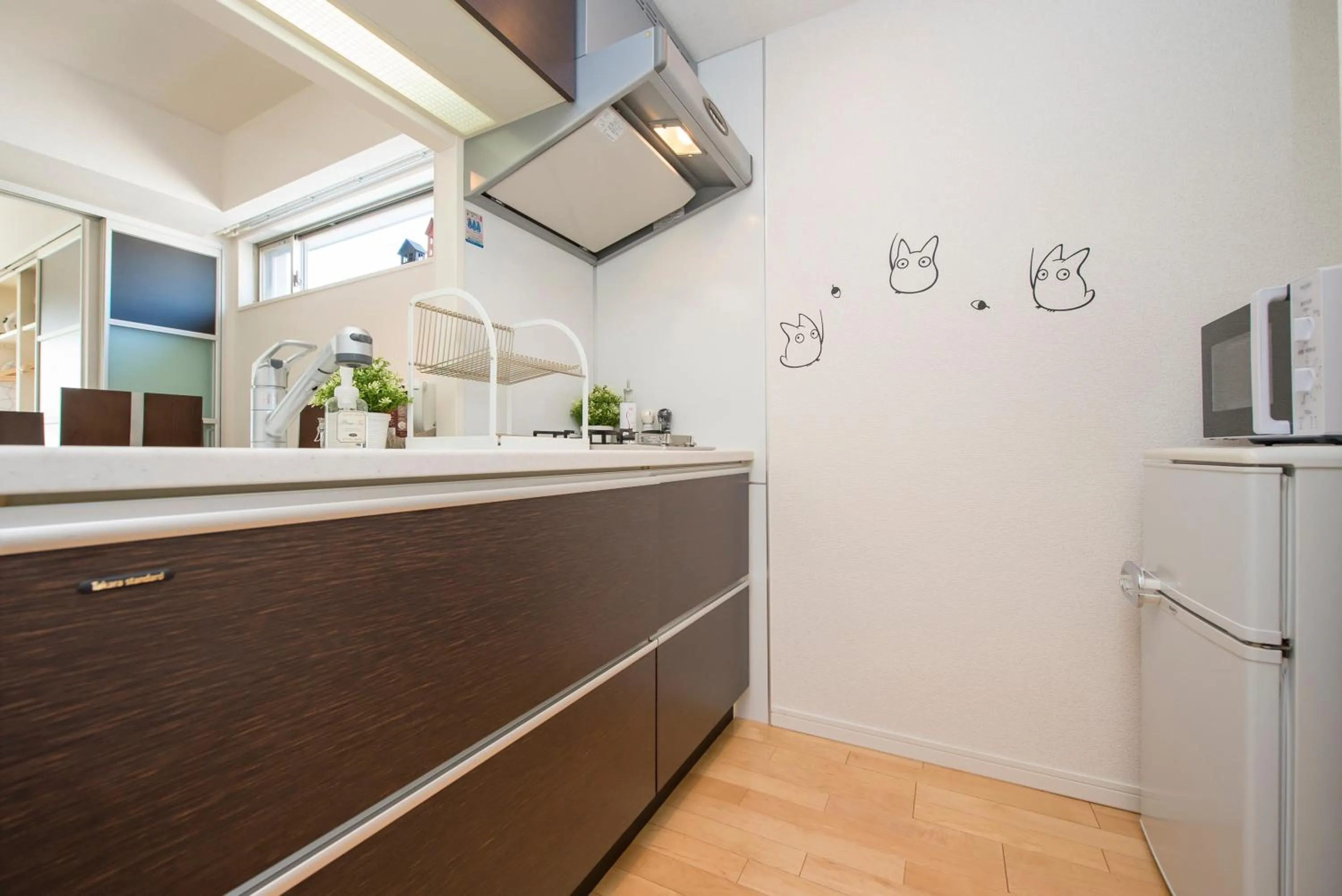 Kitchen or kitchenette in City Hotel Shinsaibashi Lofts