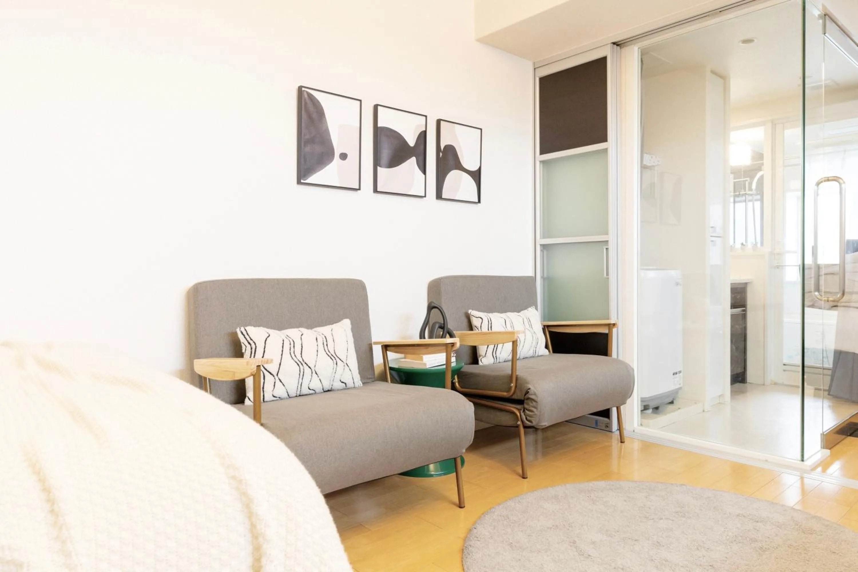 Seating area in City Hotel Shinsaibashi Lofts