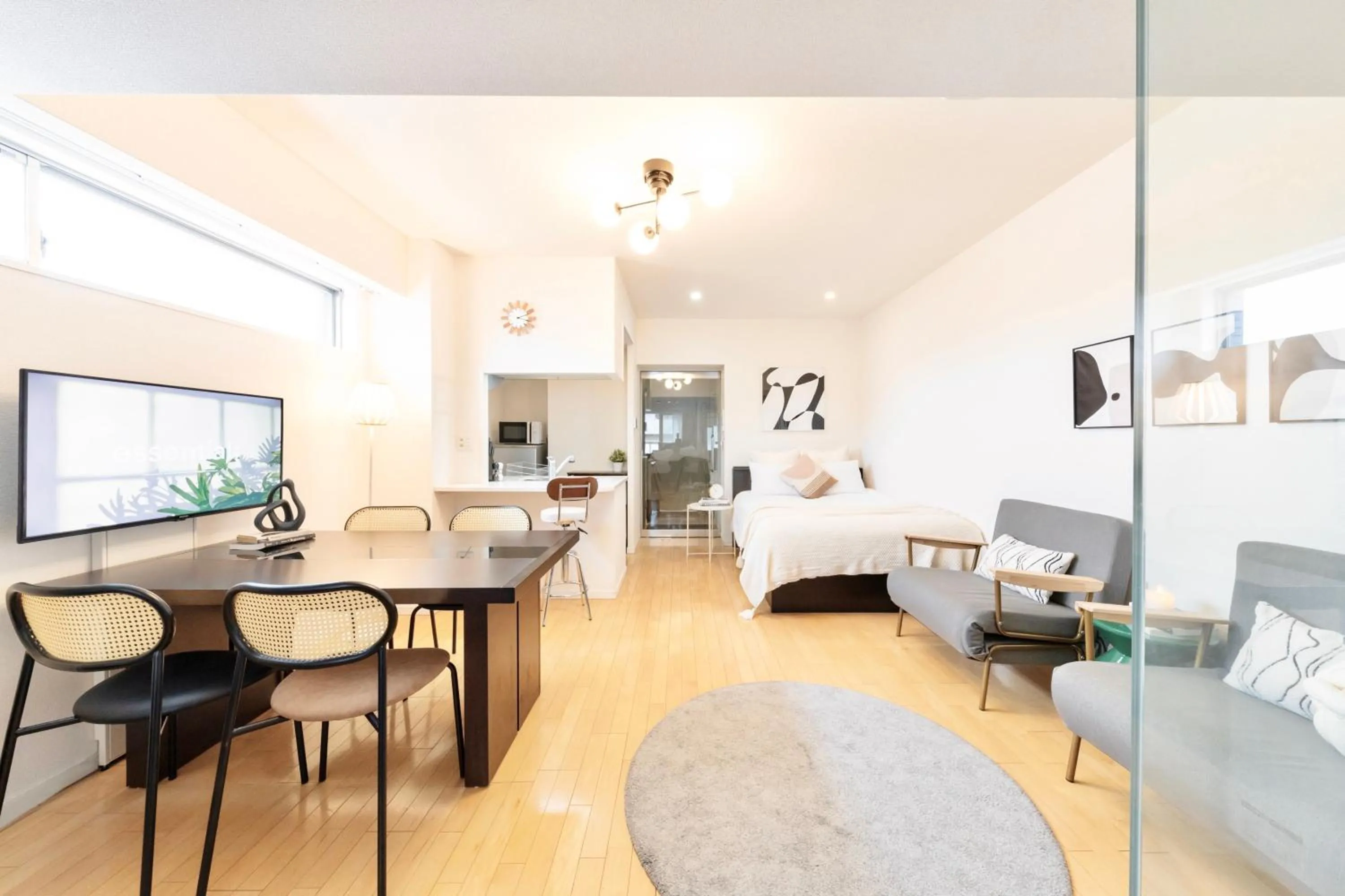 Living room in City Hotel Shinsaibashi Lofts