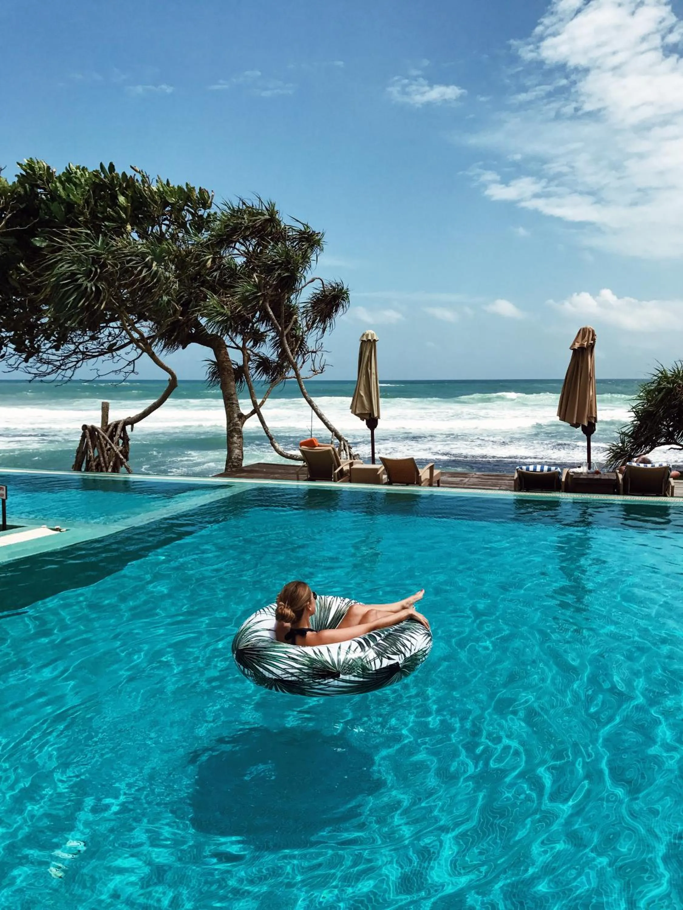 Pool view in The Fortress Resort & Spa Galle