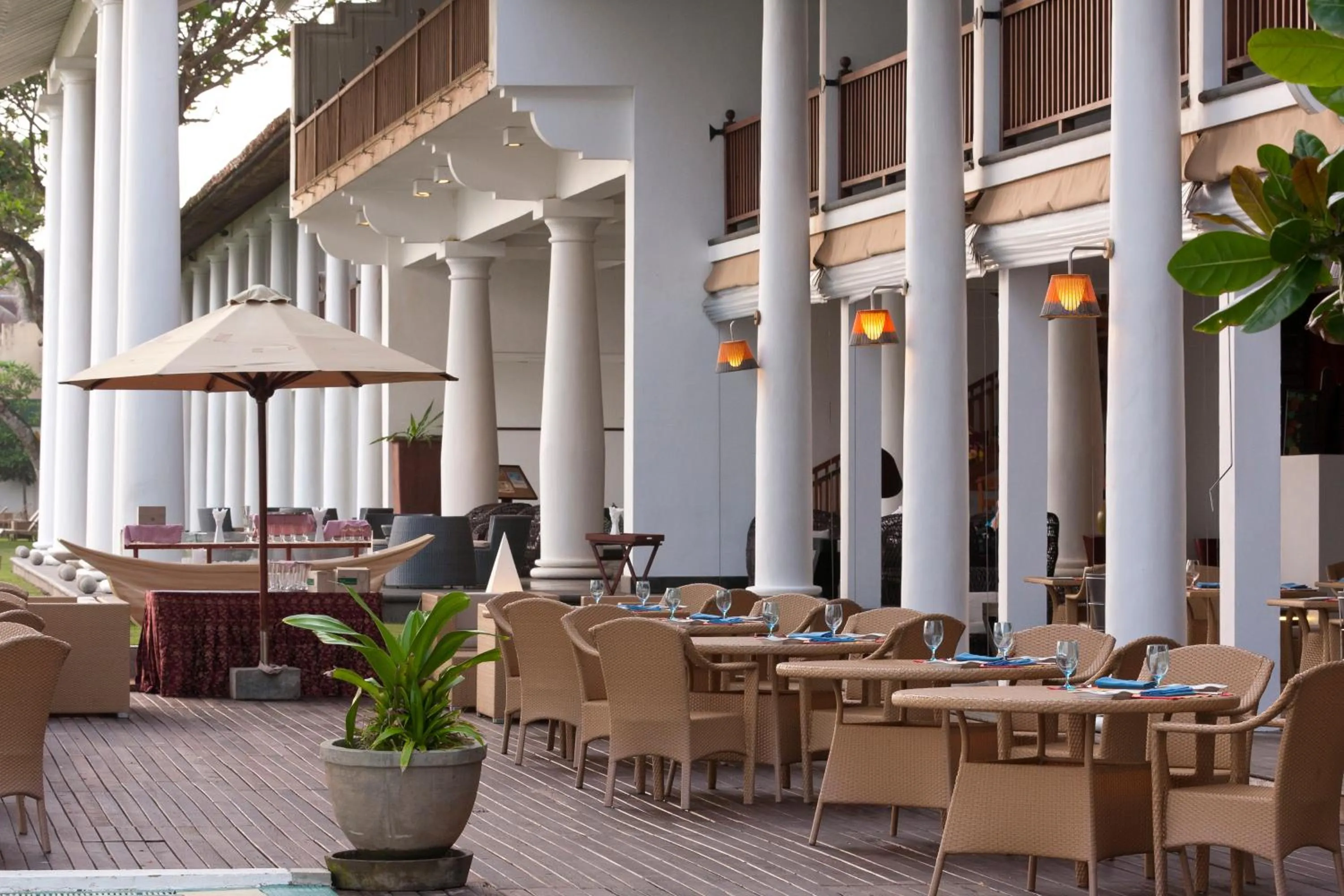 Restaurant/places to eat in The Fortress Resort & Spa Galle