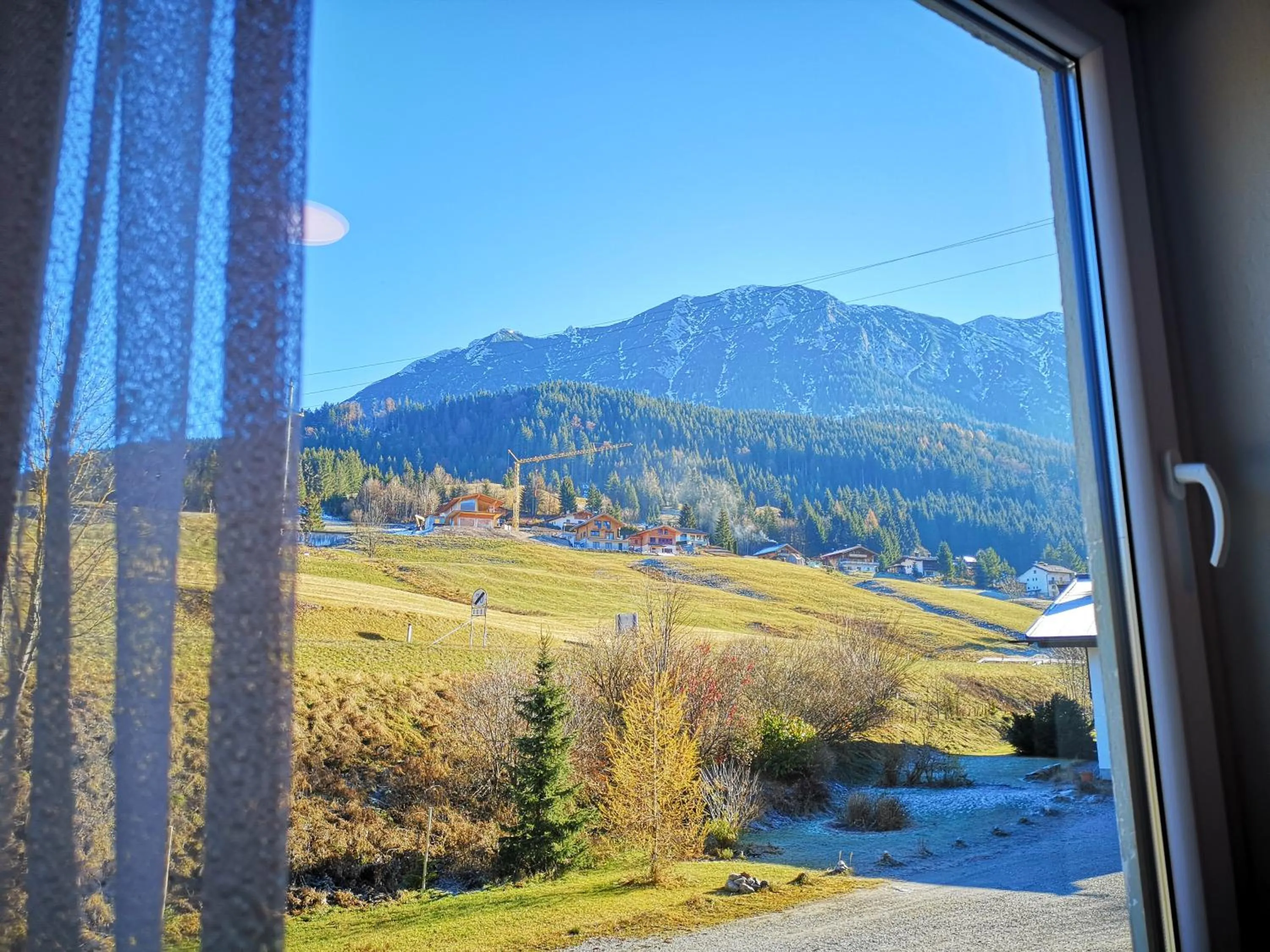 Mountain view in Bed & Breakfast Der Tiroler