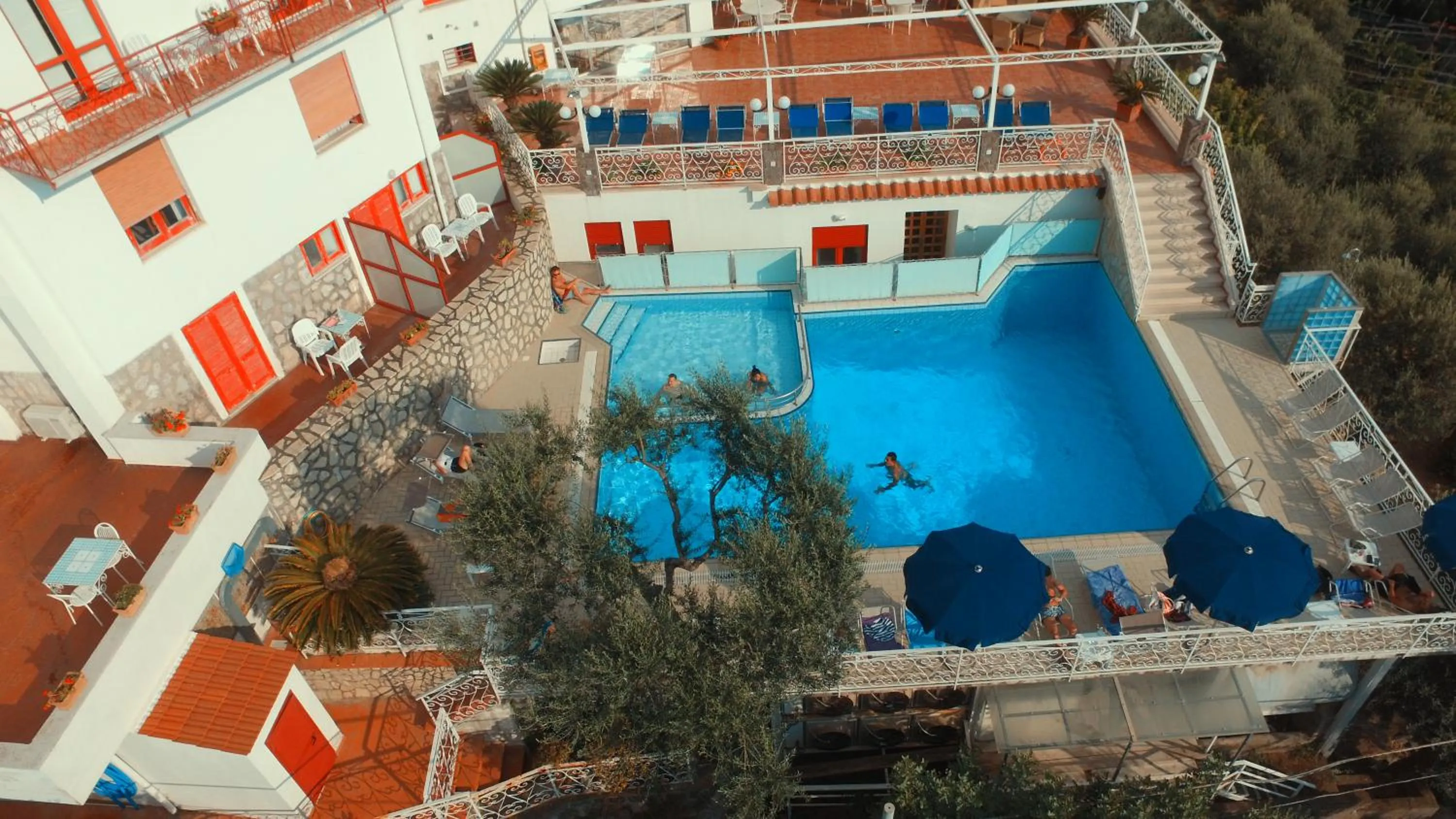 Bird's eye view in Hotel Dania