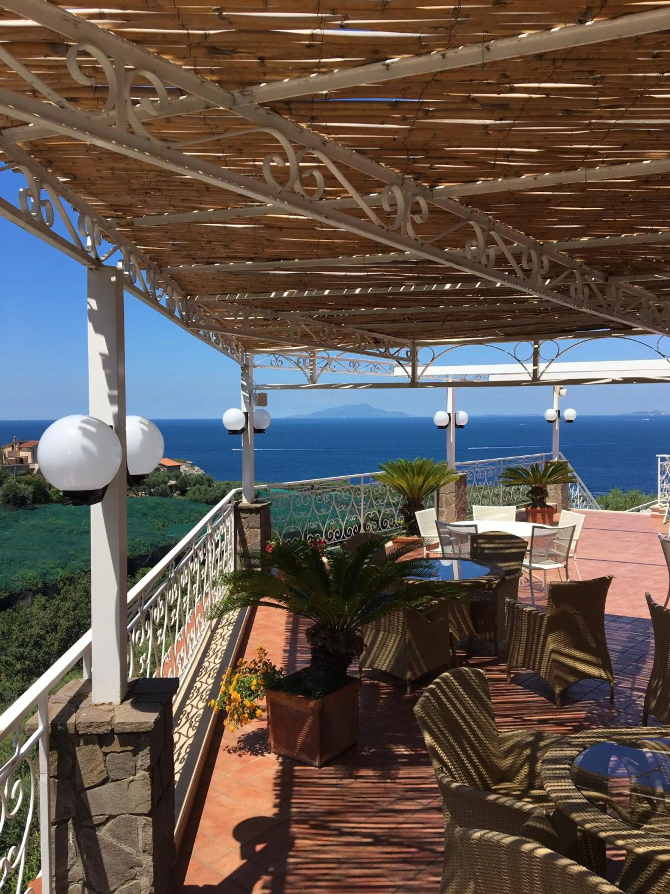 Balcony/Terrace in Hotel Dania