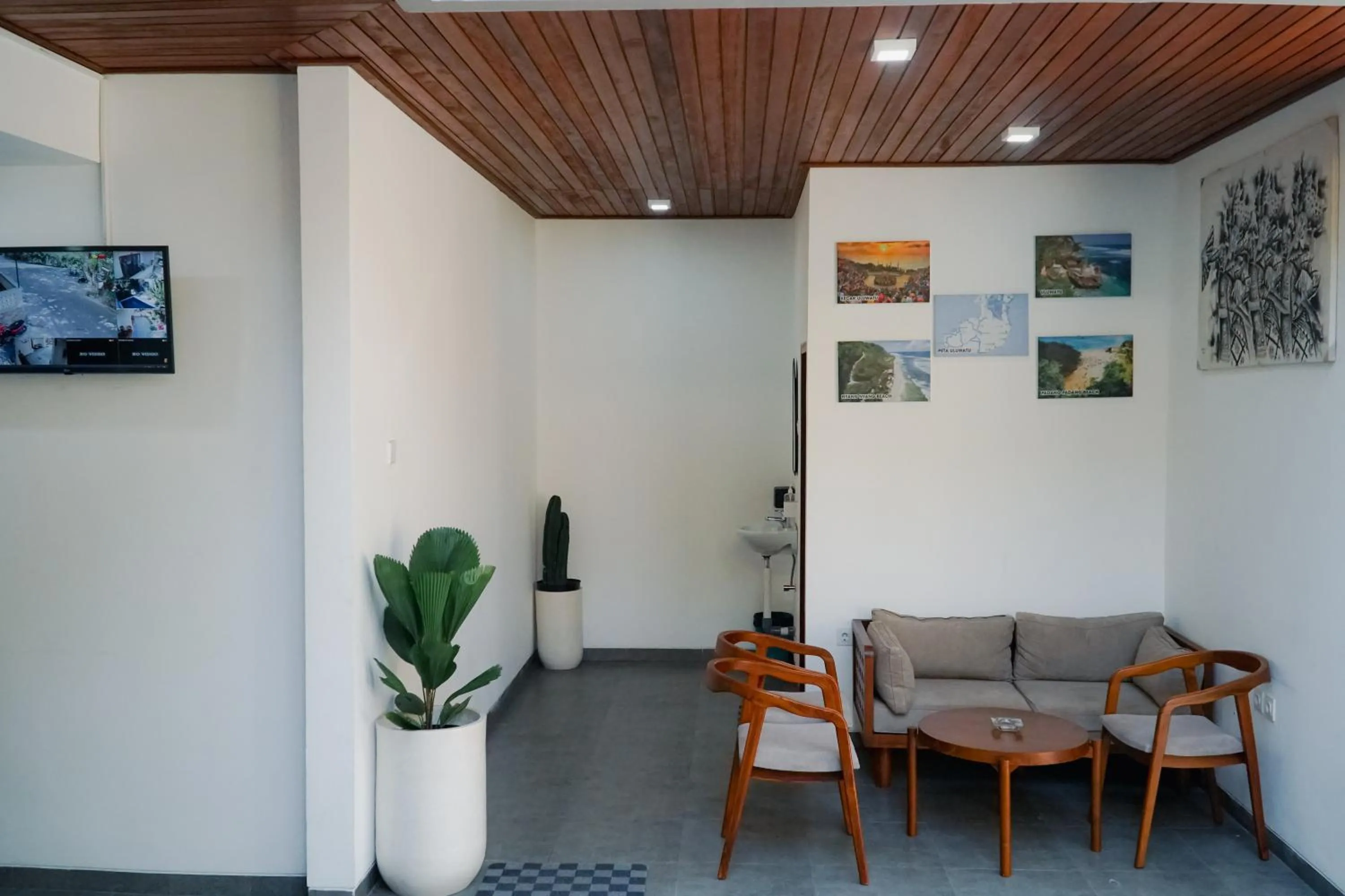 Lobby or reception in Batu Kandik Homestay