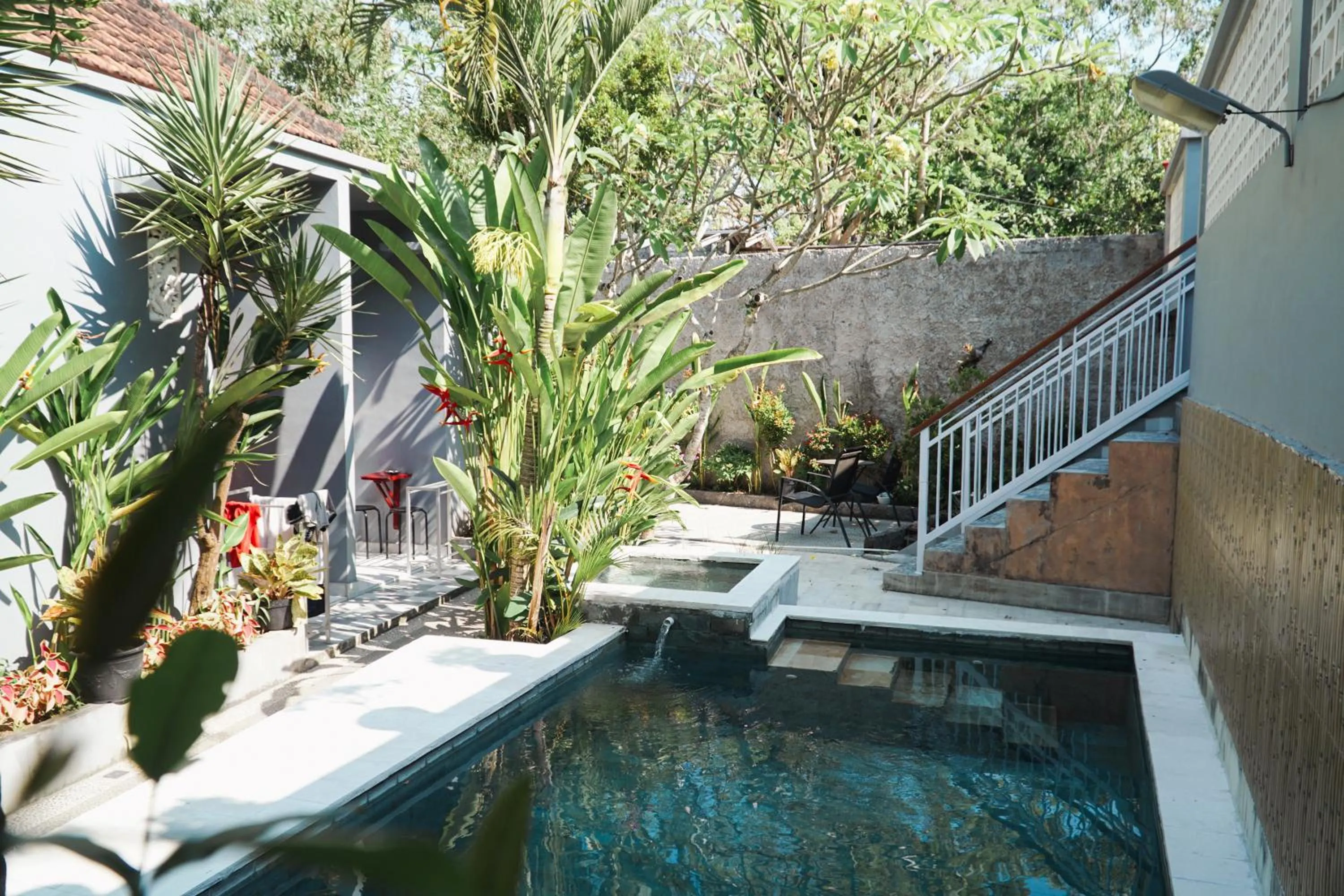 Swimming pool in Batu Kandik Homestay