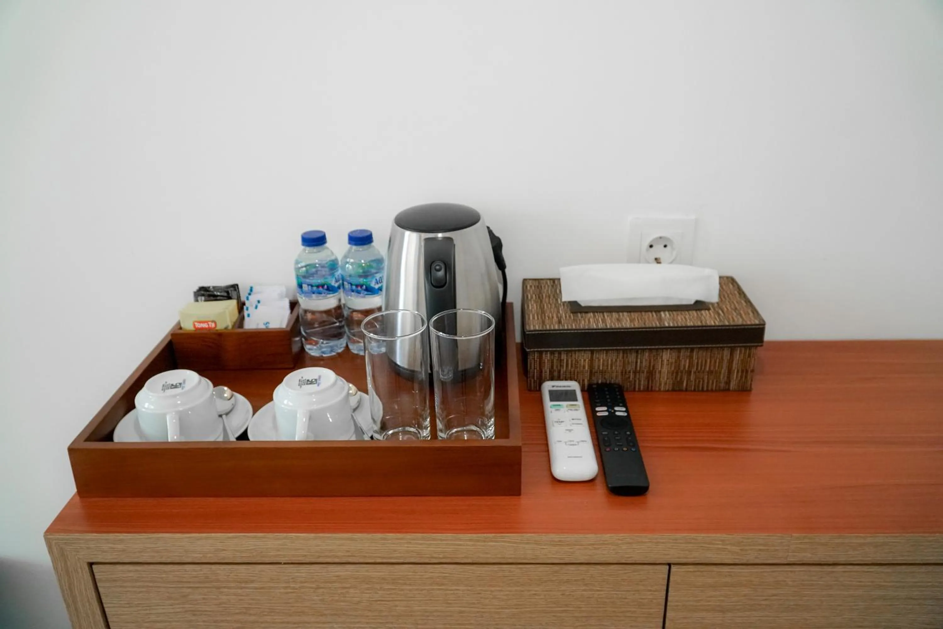 Coffee/tea facilities in Batu Kandik Homestay