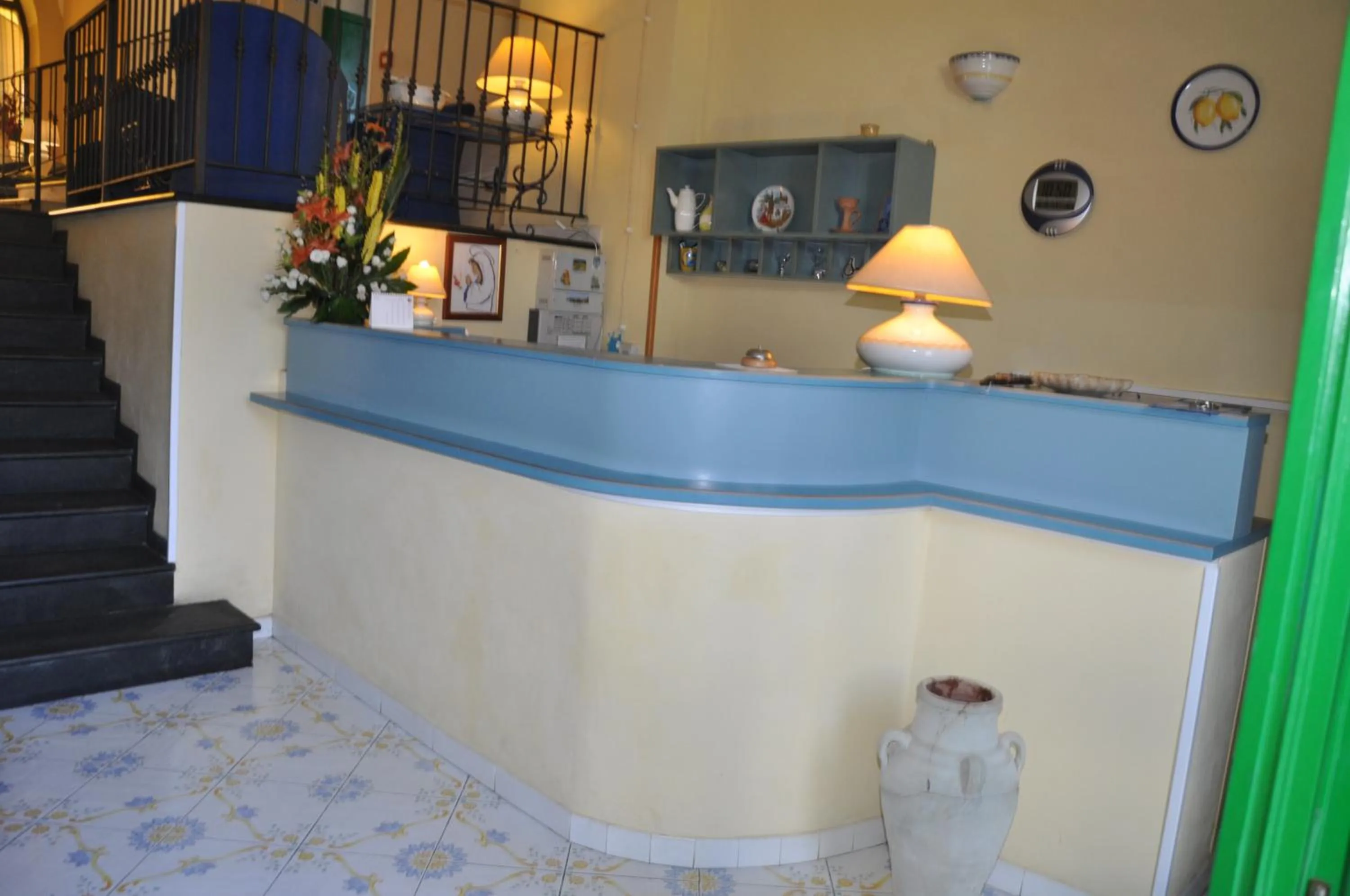 Lobby or reception in Hotel Savoia