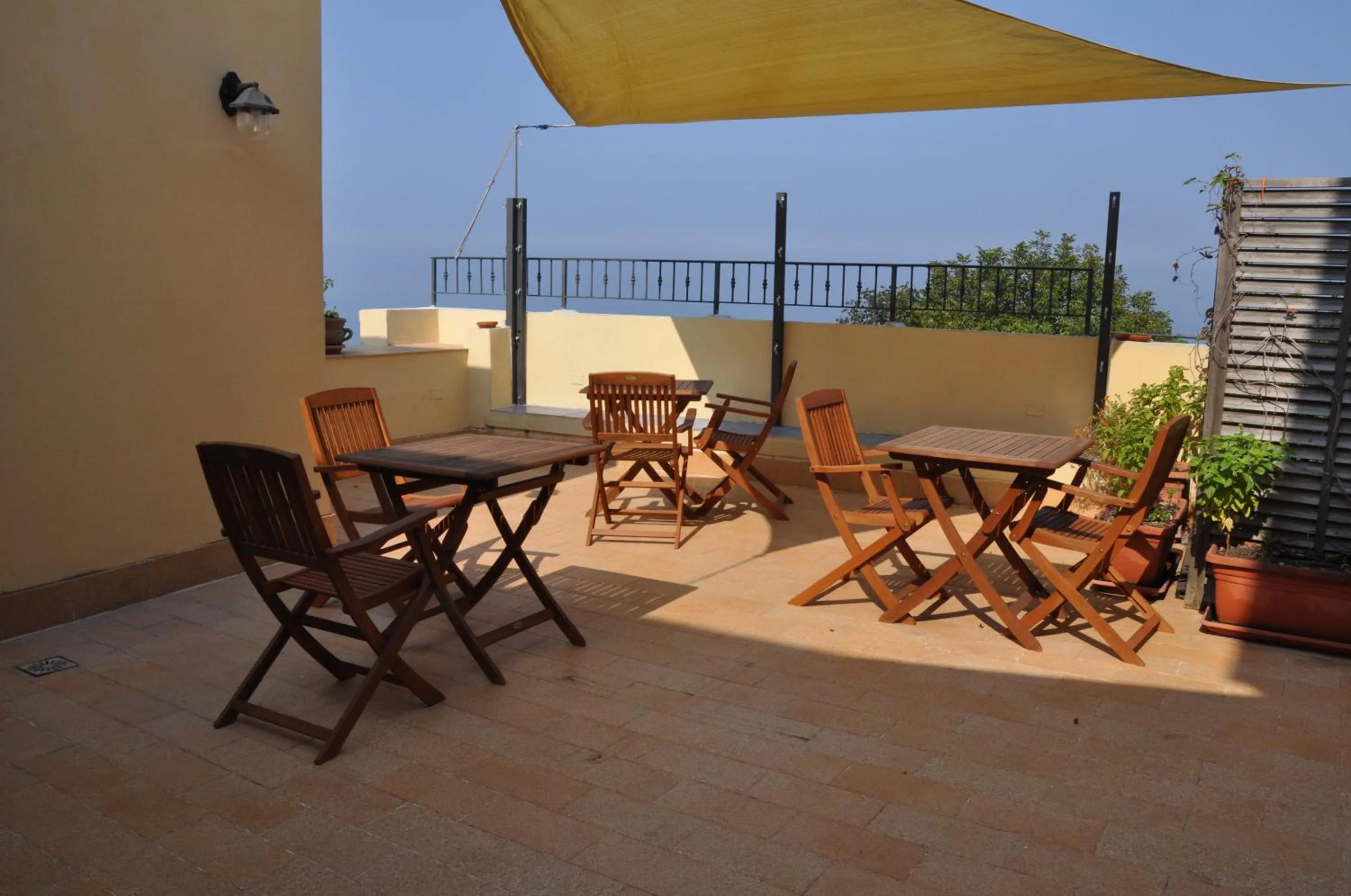 Balcony/Terrace in Hotel Savoia