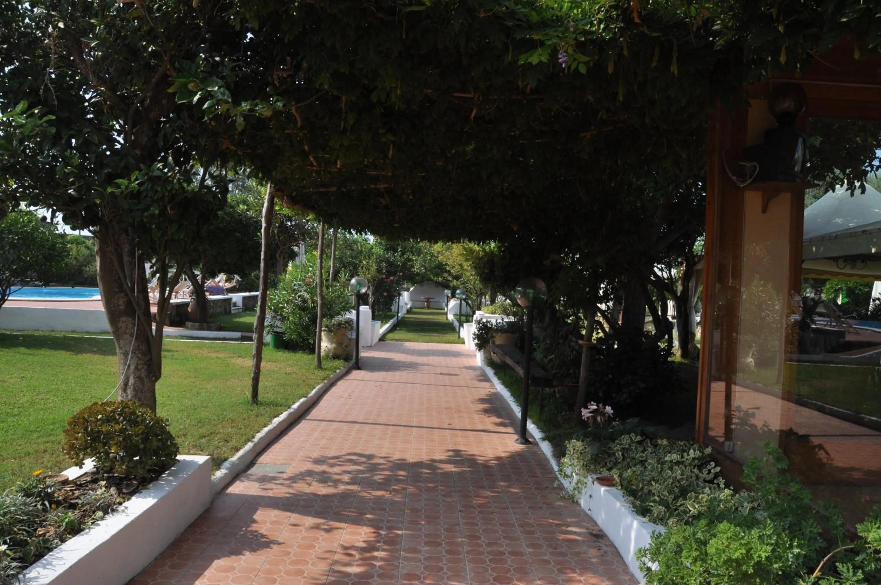Garden in Hotel Savoia