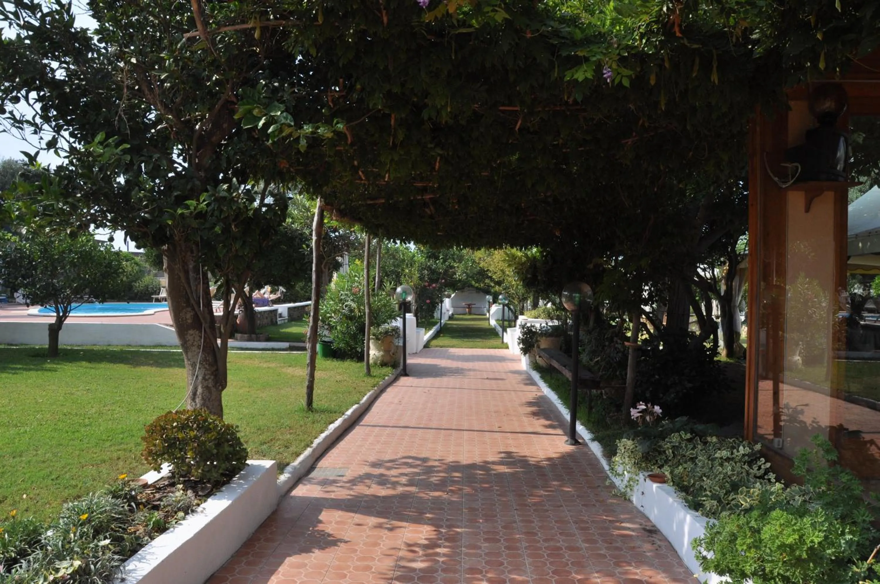 Garden in Hotel Savoia