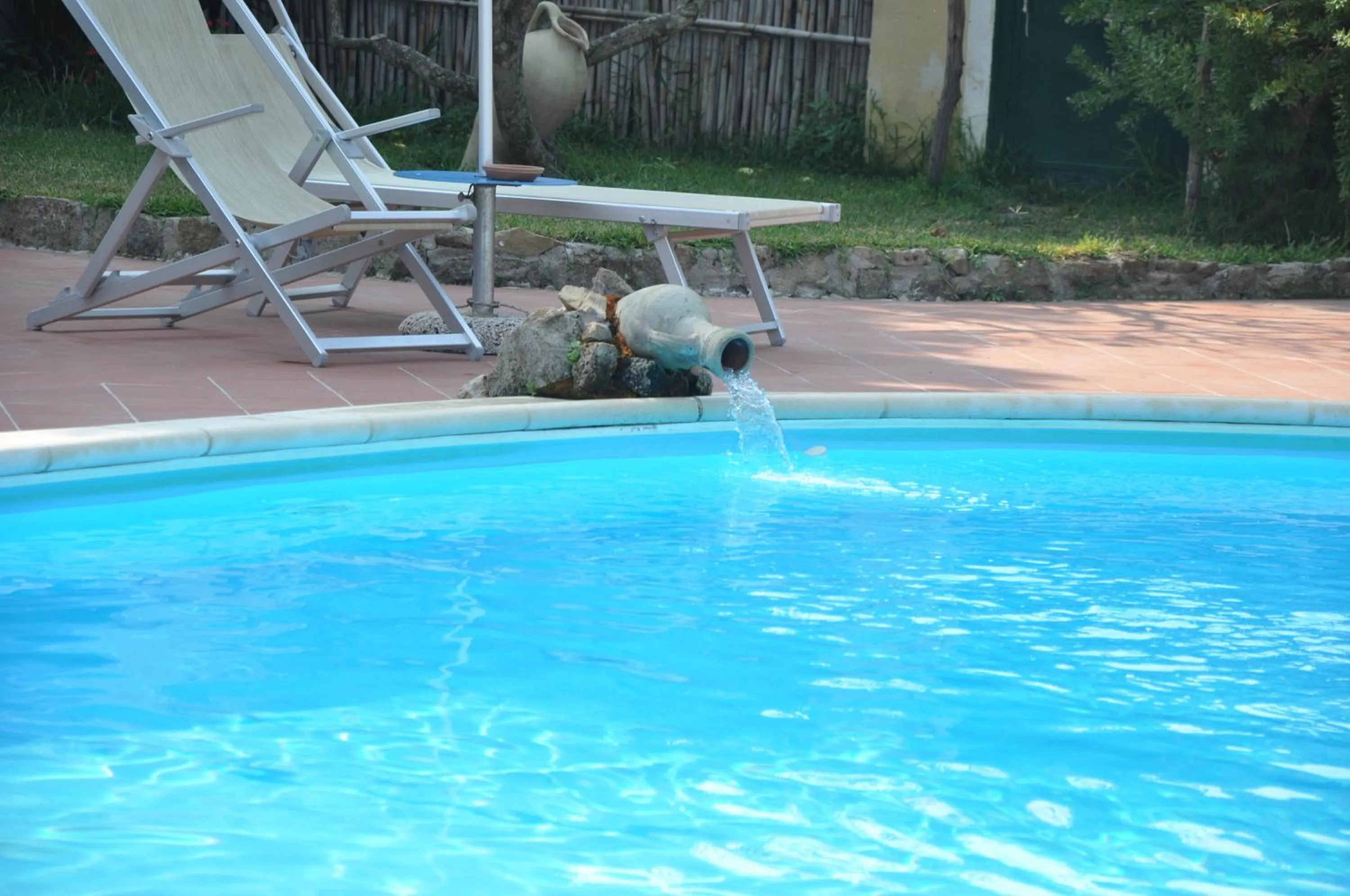 Garden view in Hotel Savoia