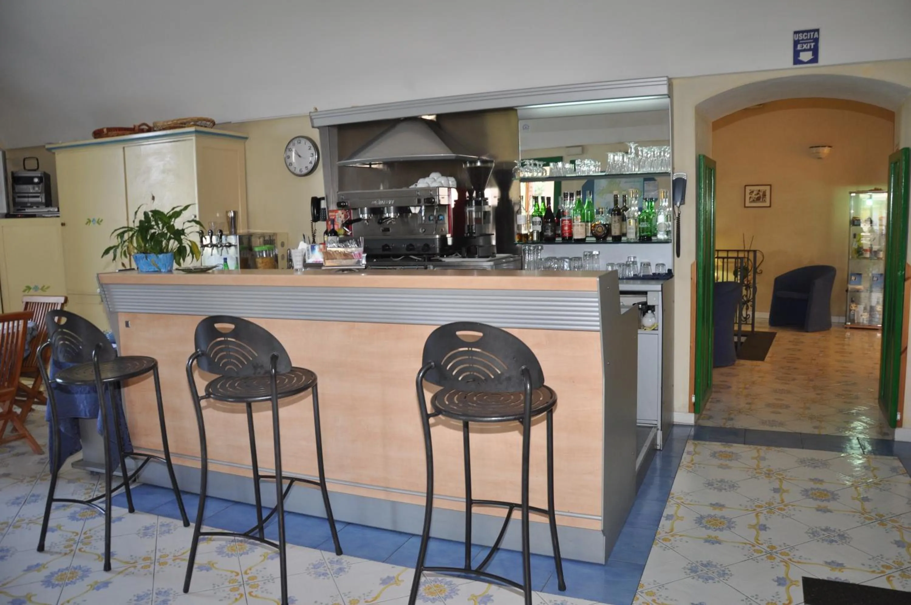 Lounge or bar in Hotel Savoia