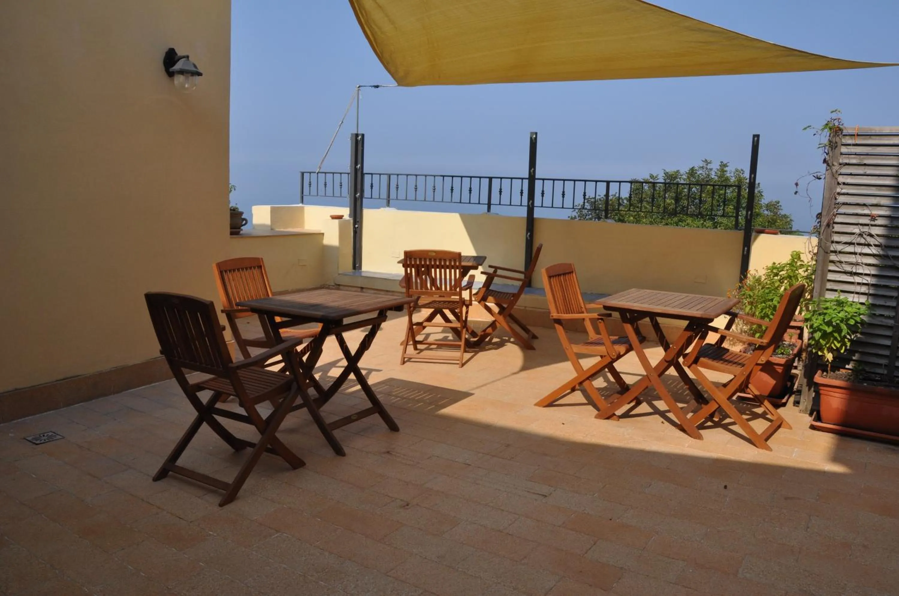 Balcony/Terrace in Hotel Savoia