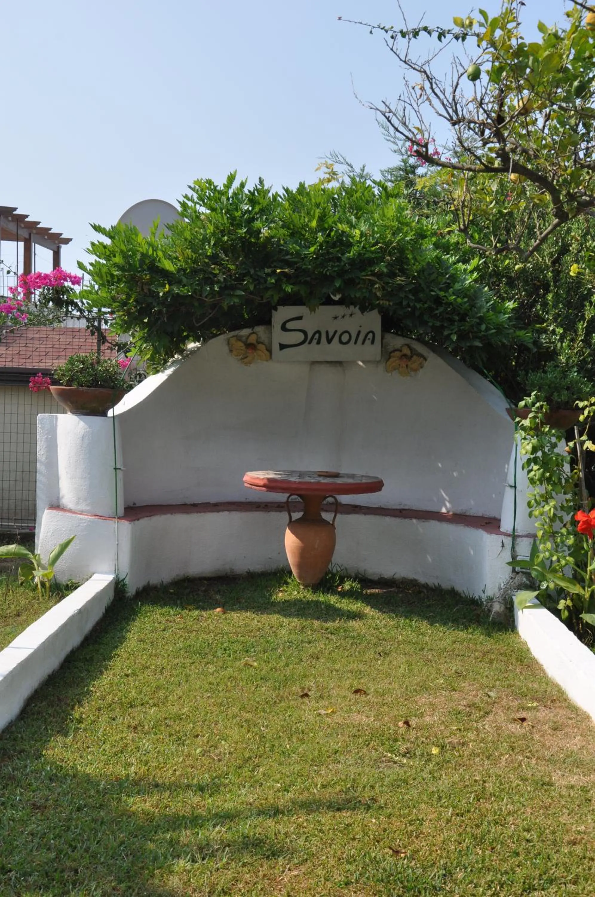 Garden in Hotel Savoia