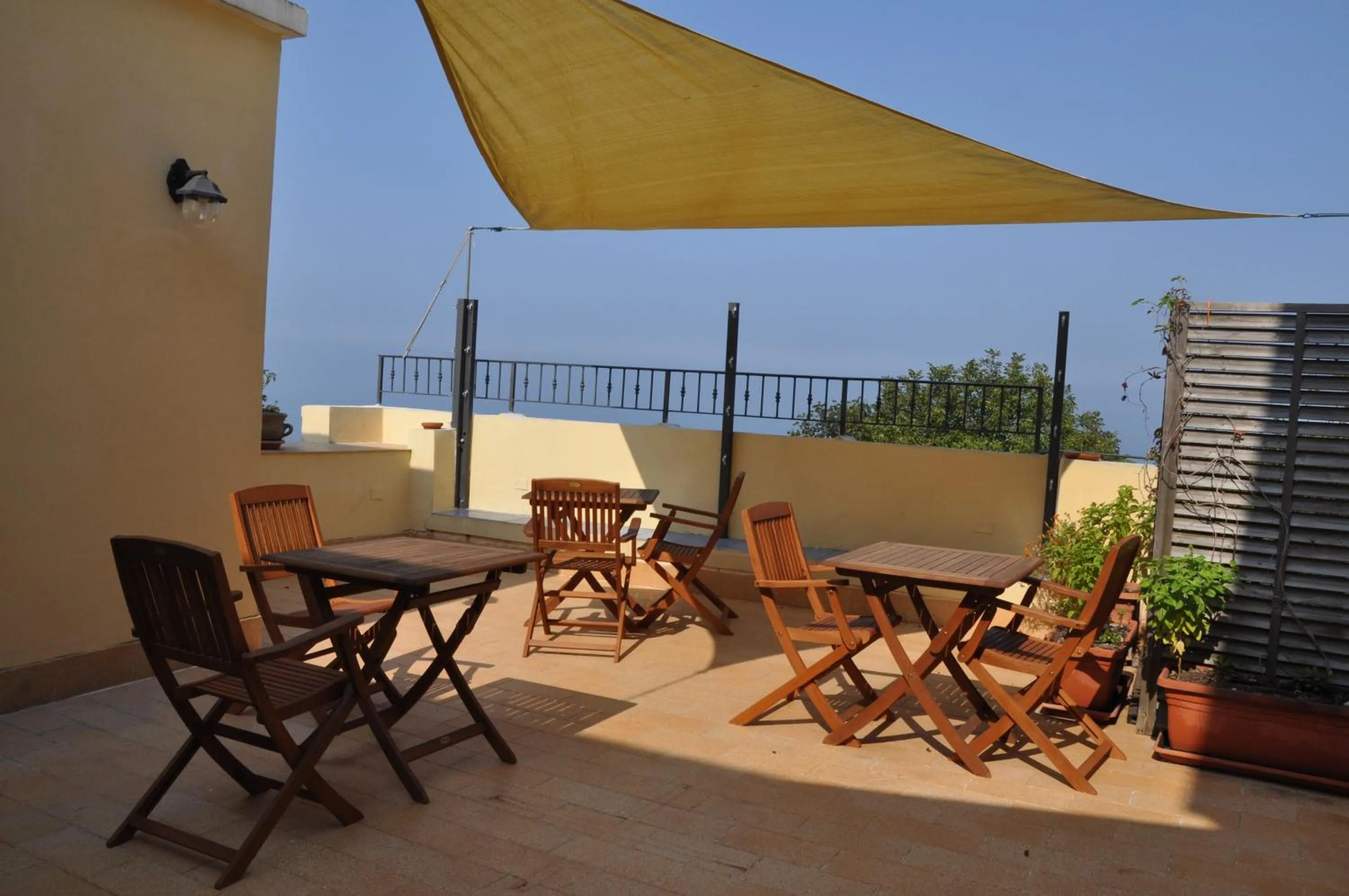 Balcony/Terrace in Hotel Savoia