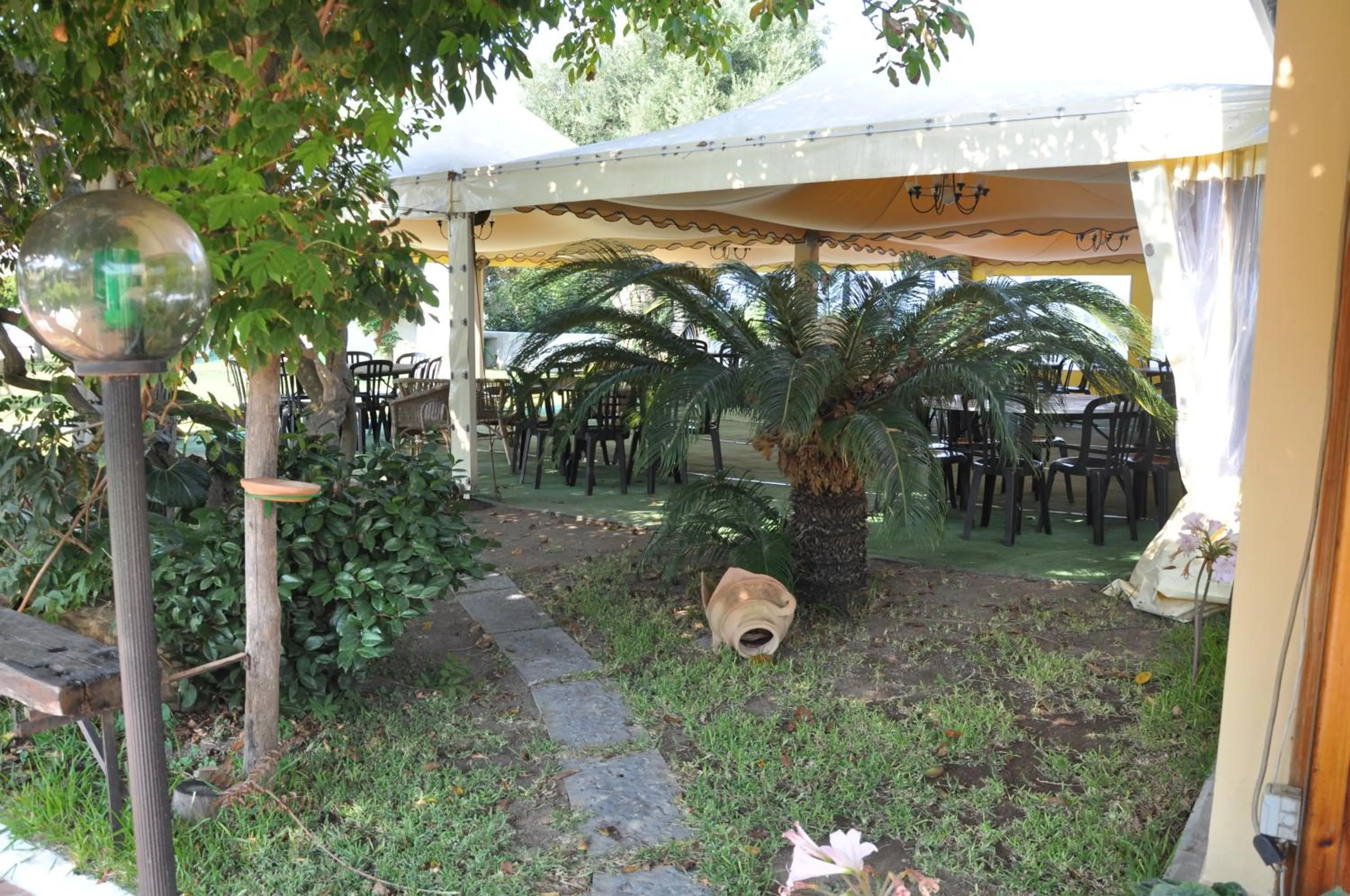 Garden in Hotel Savoia