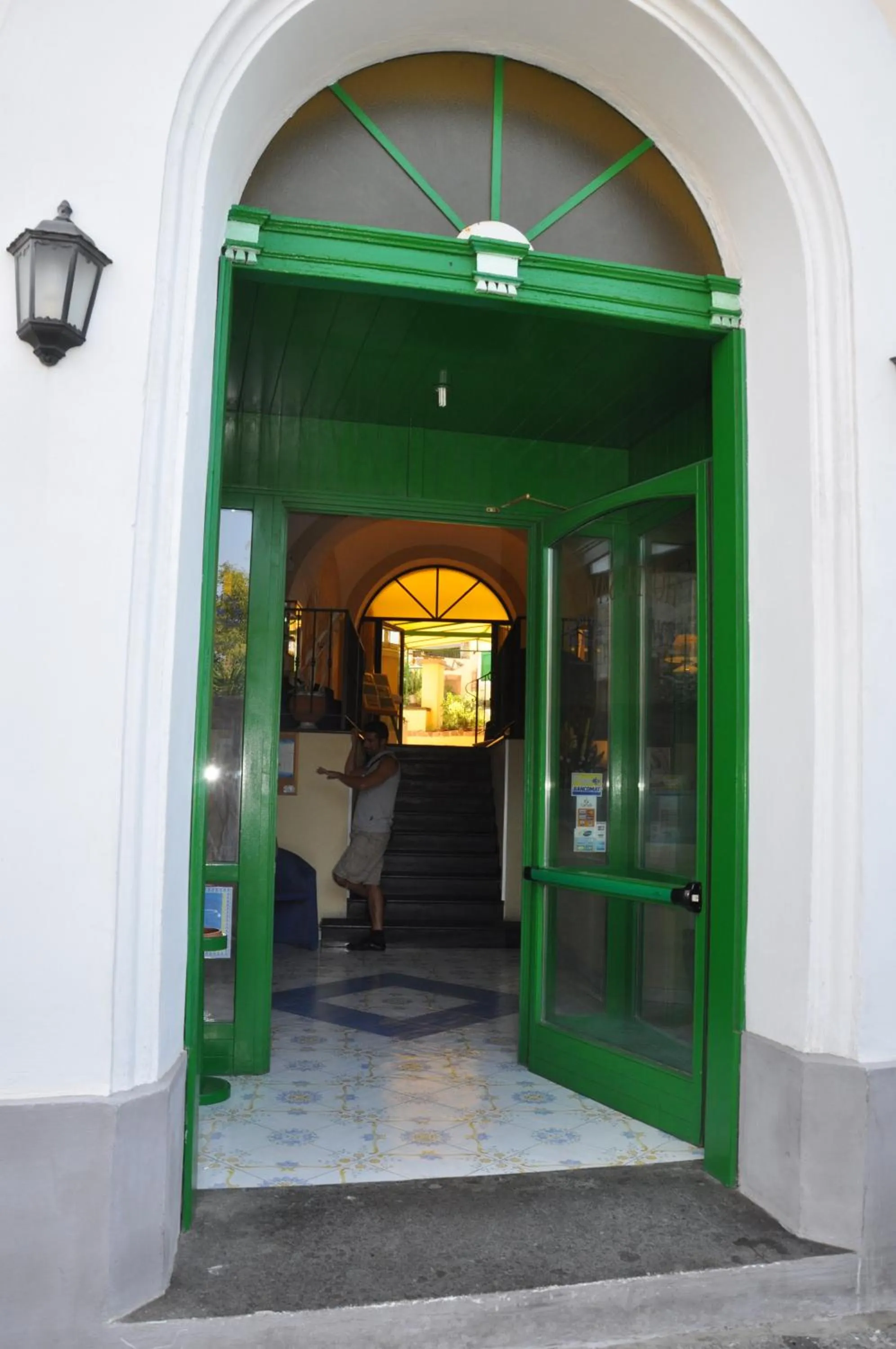 Facade/entrance in Hotel Savoia