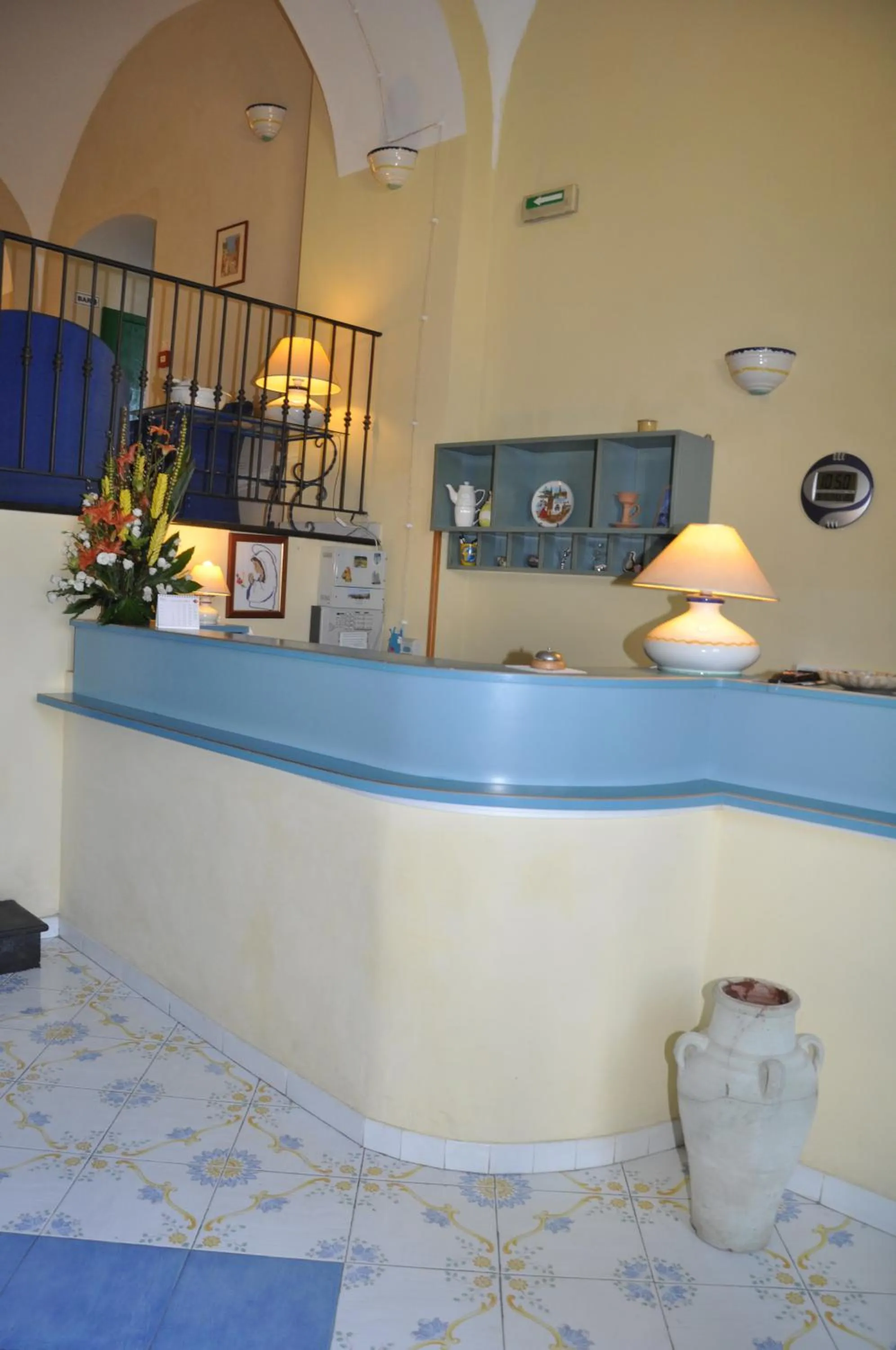 Lobby or reception in Hotel Savoia