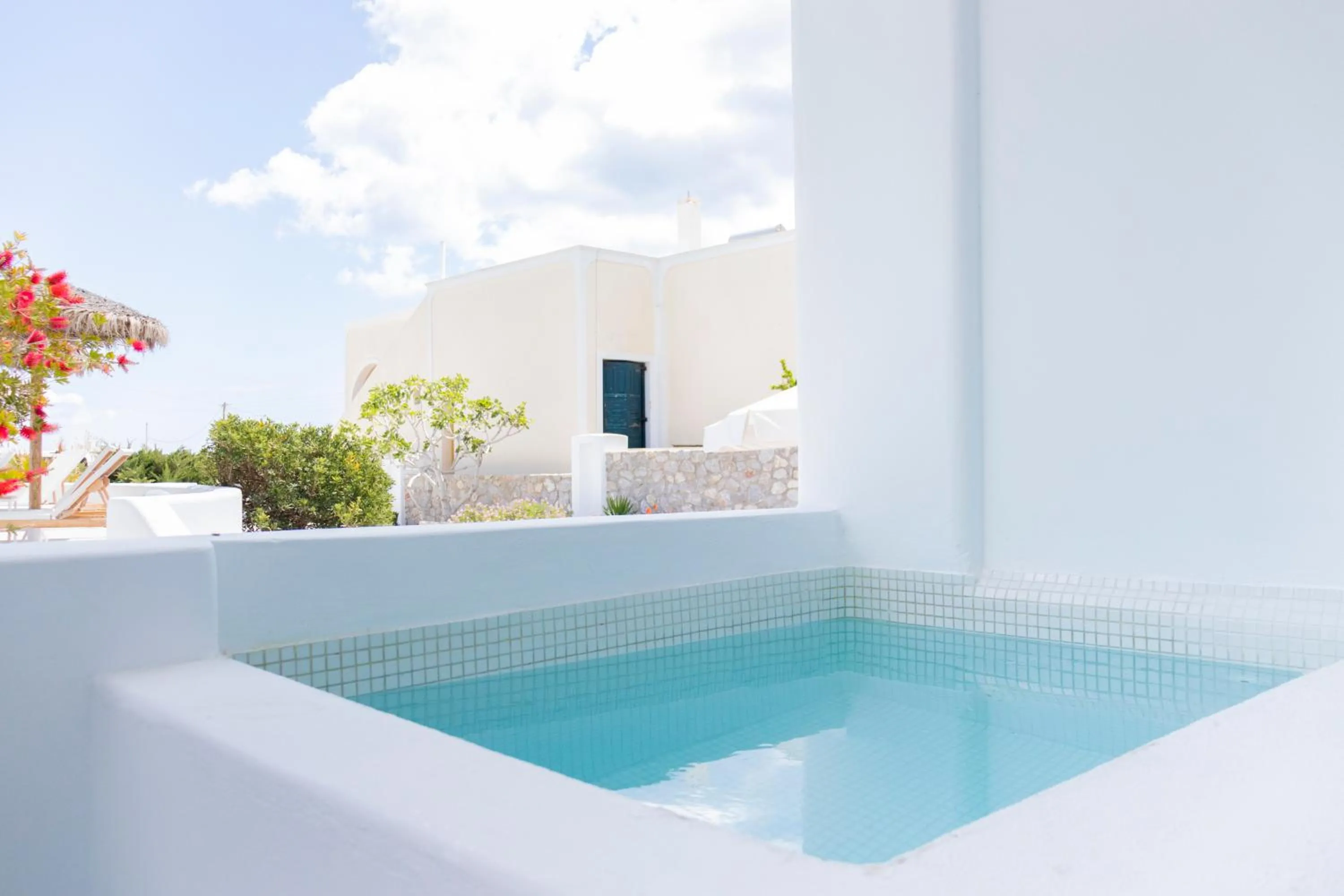 Hot Tub in Casa Vitae Suites