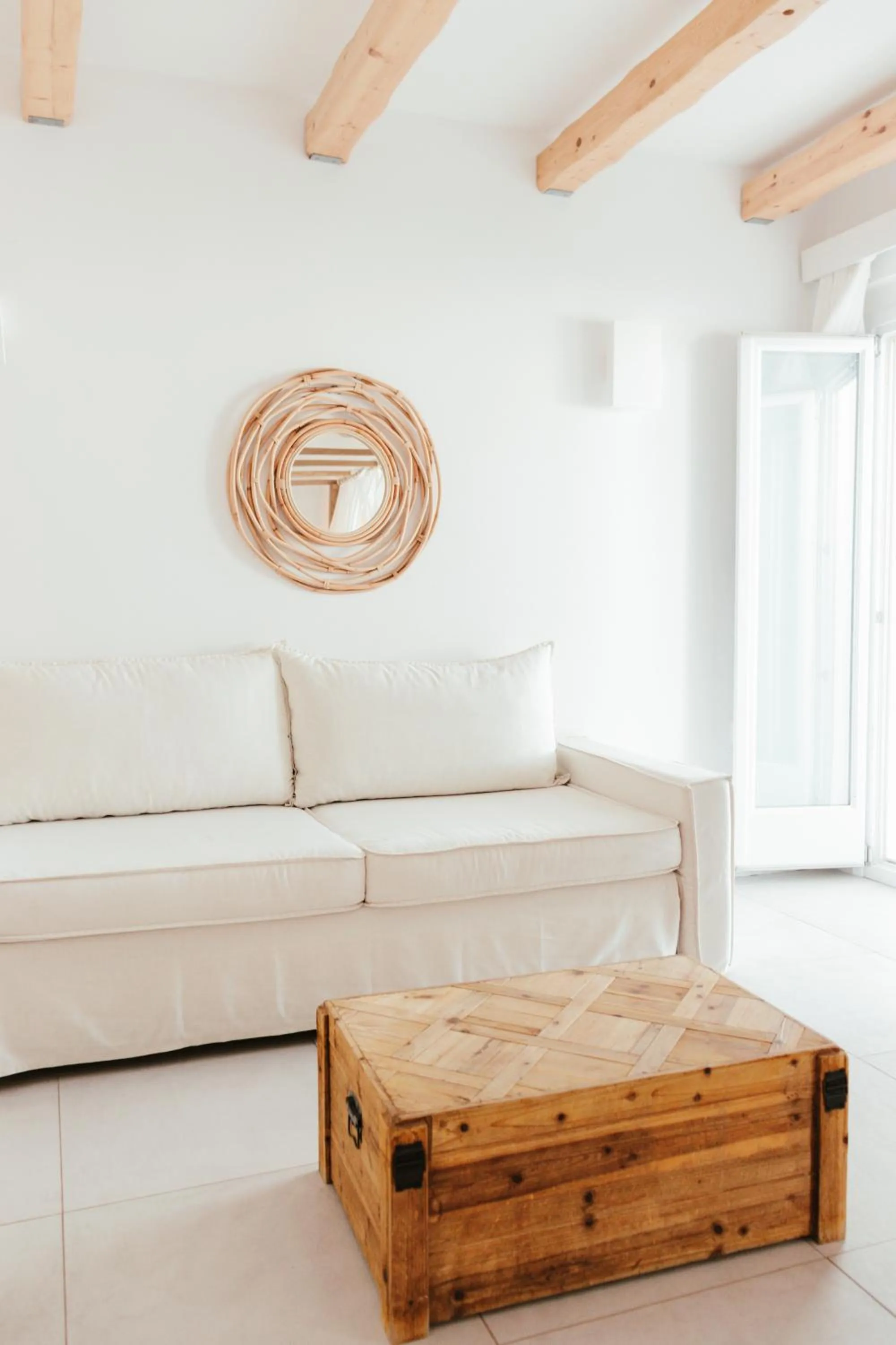 Living room in Casa Vitae Suites