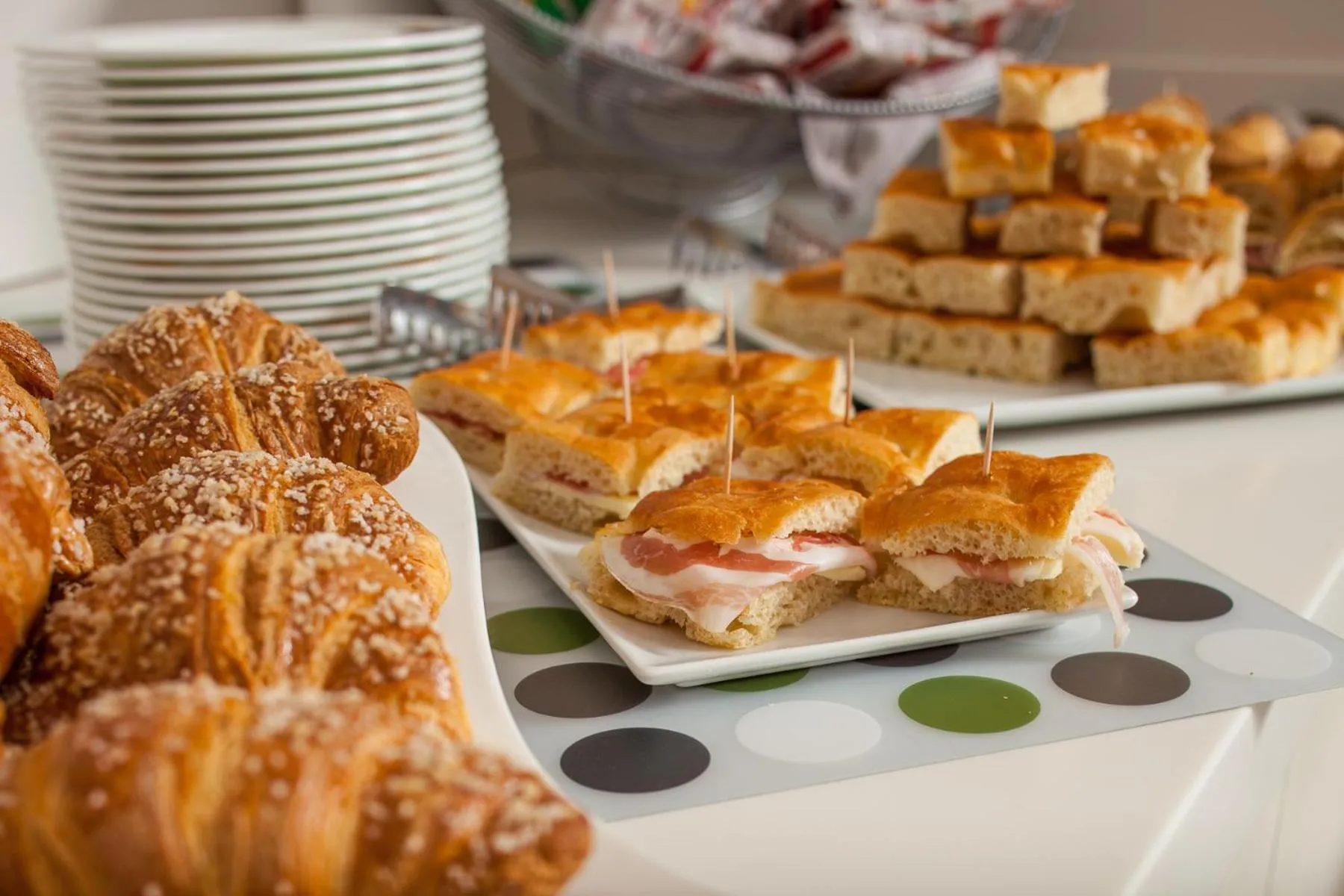 Buffet breakfast in Hotel Ariston & Apartments