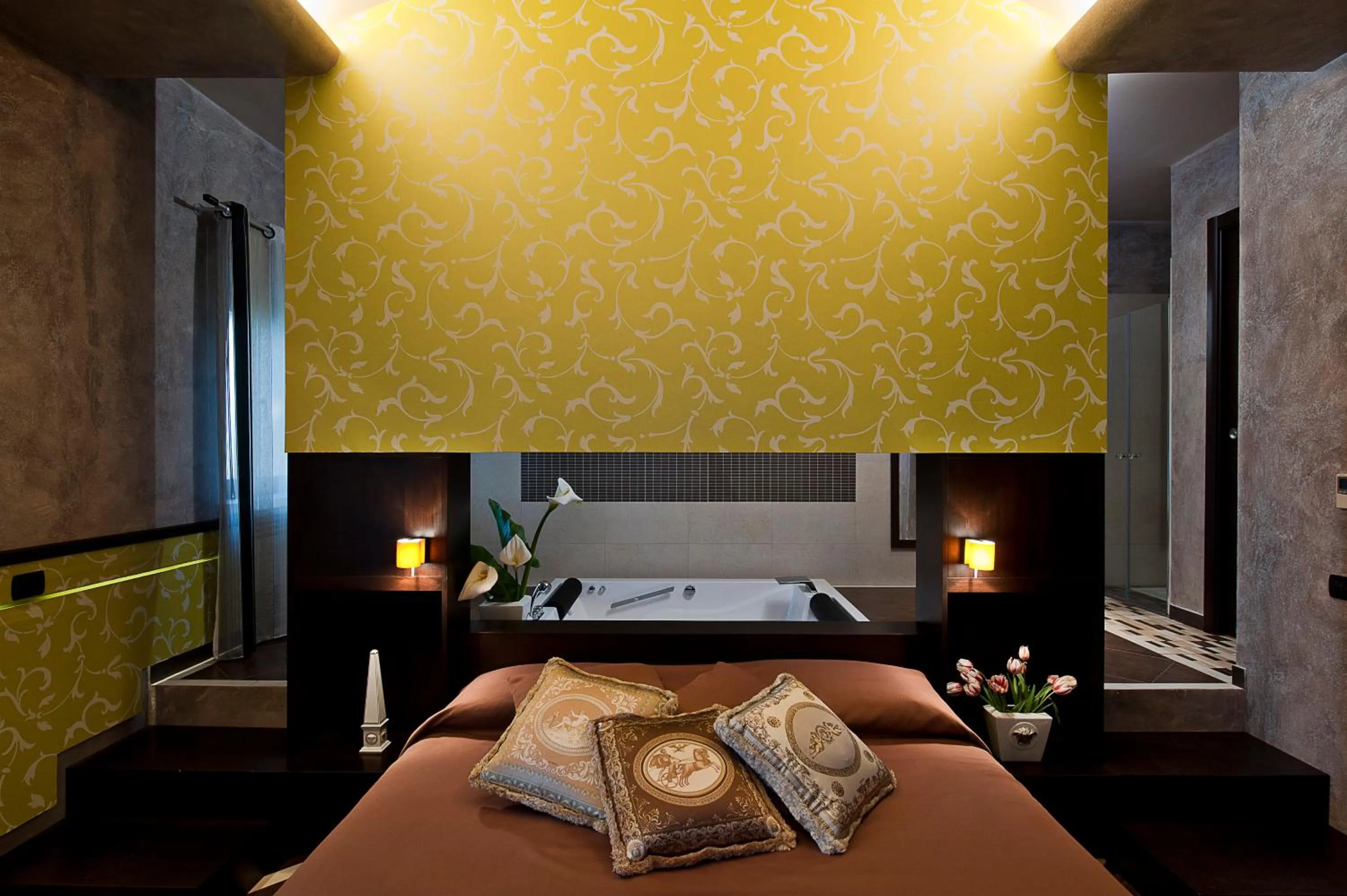 Decorative detail, Bed in Agriturismo Il Granaio Hotel & SPA