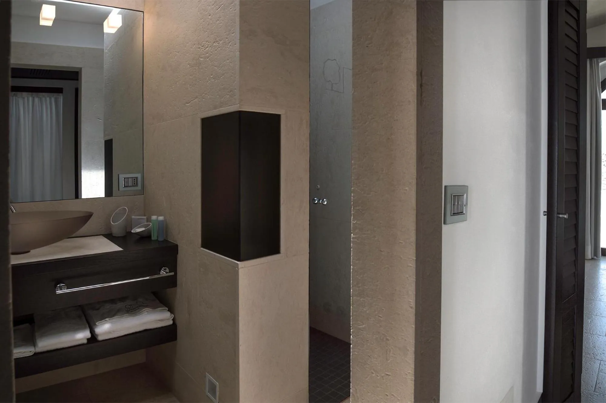 Bathroom in Masseria Bagnara Resort & Spa