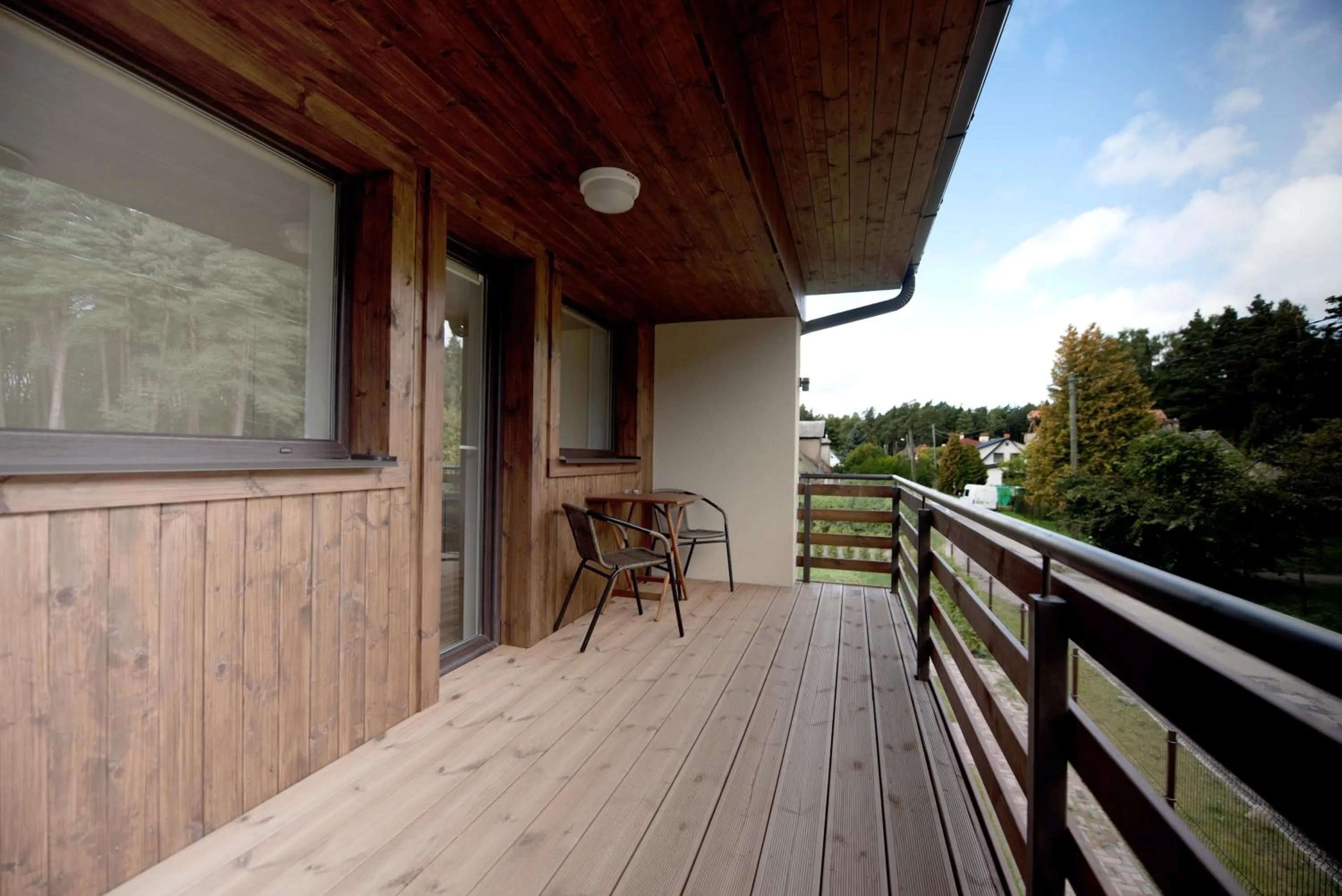 Balcony/Terrace in Bella Jūrmala ApartHotel