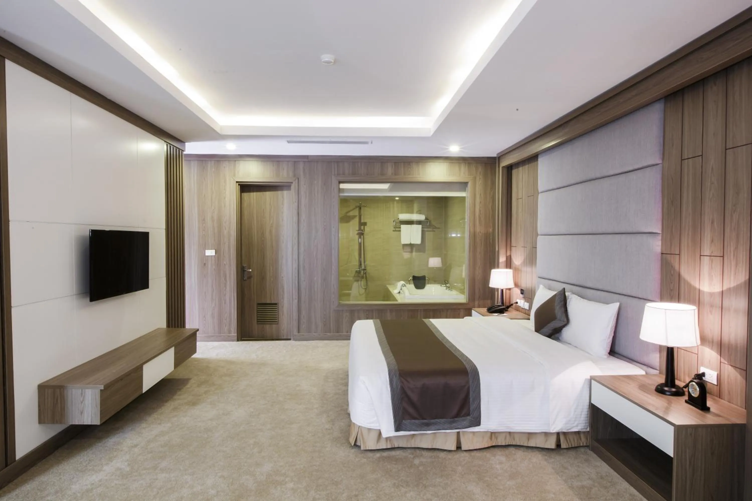 Bed in Muong Thanh Luxury Ha Nam