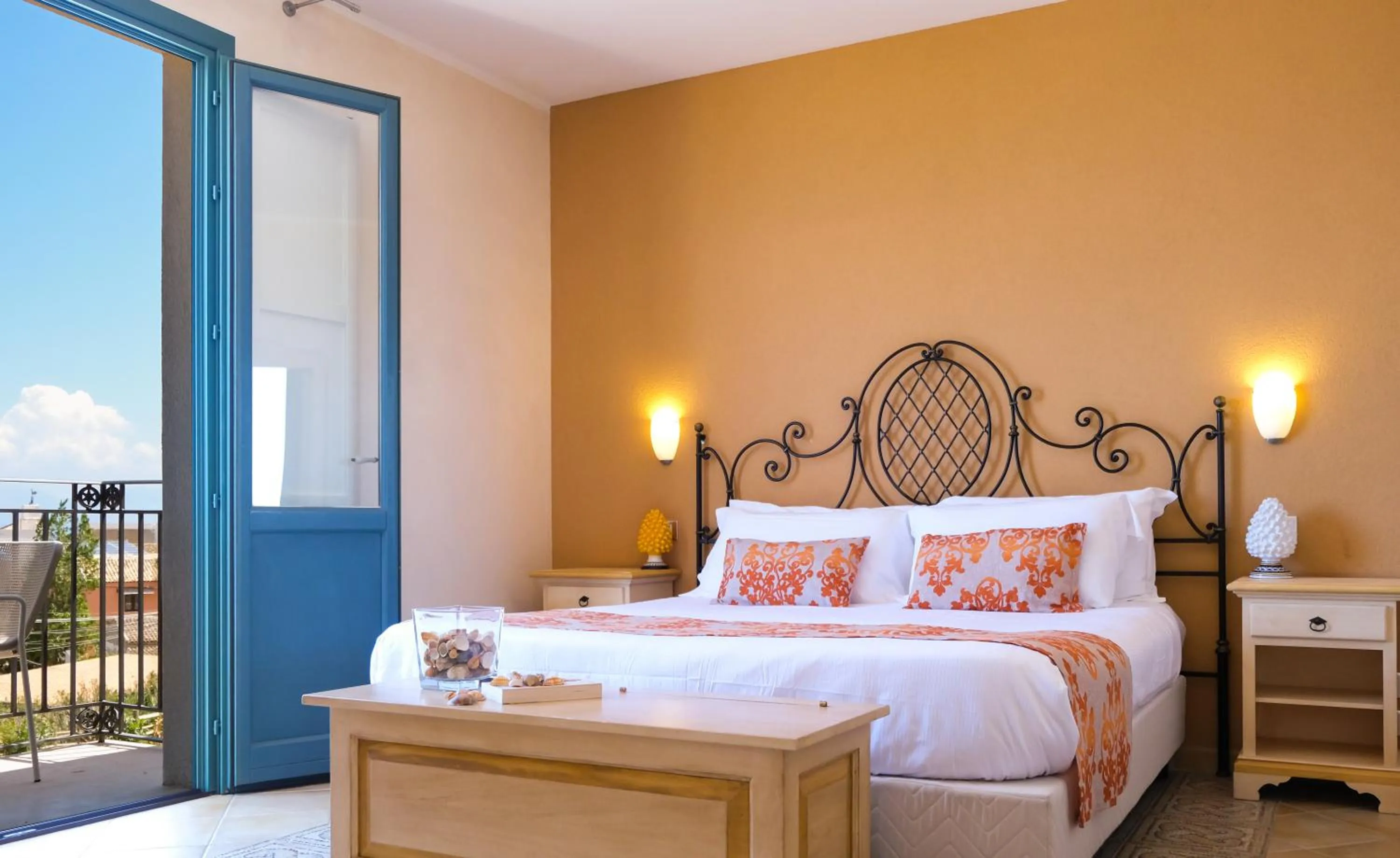 Bed in Hotel Baglio Di Scopello