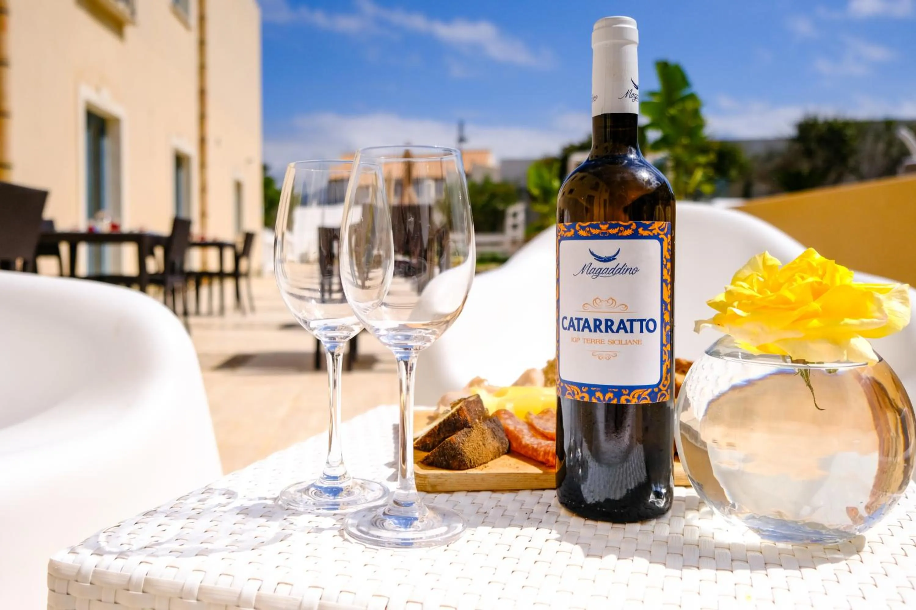 Swimming pool in Hotel Baglio Di Scopello