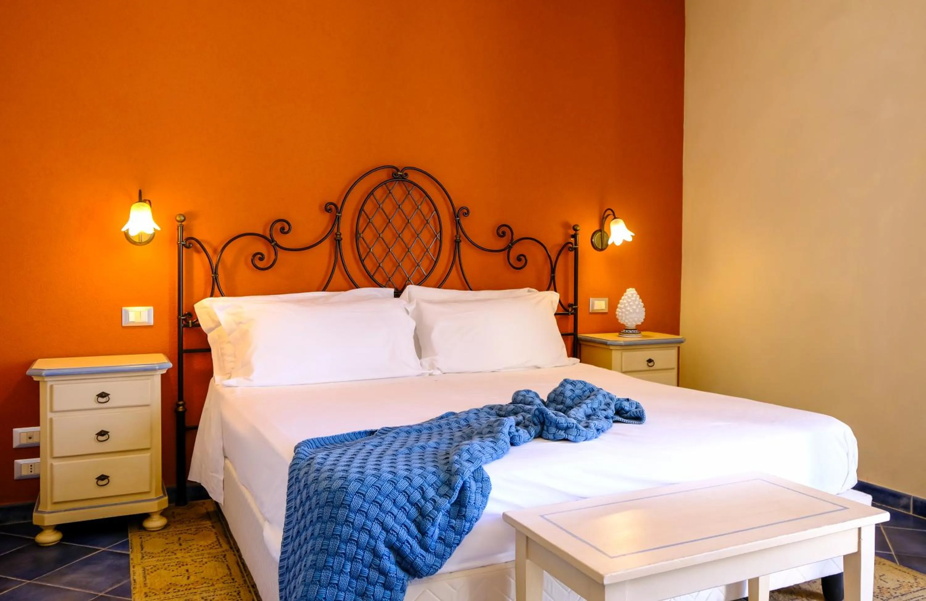 Bedroom, Bed in Hotel Baglio Di Scopello