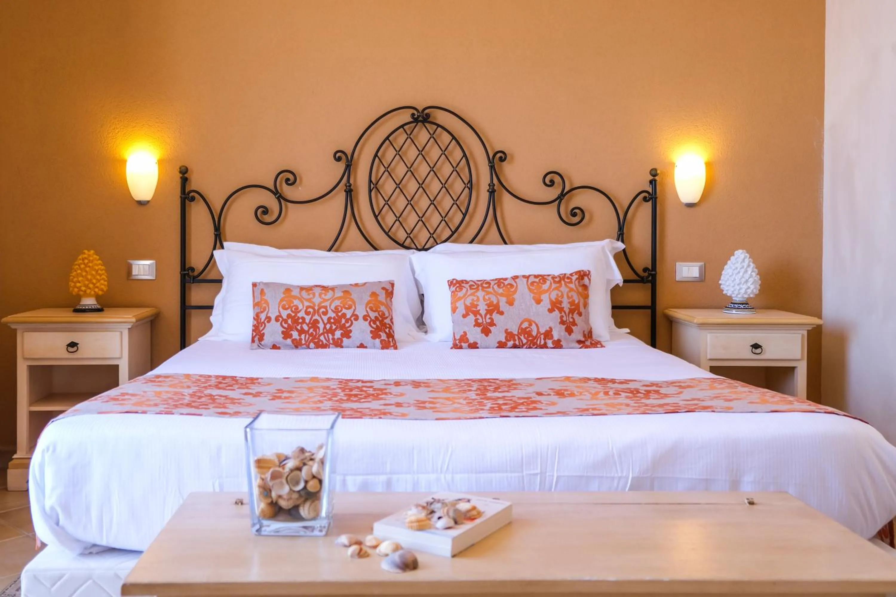 Bed in Hotel Baglio Di Scopello