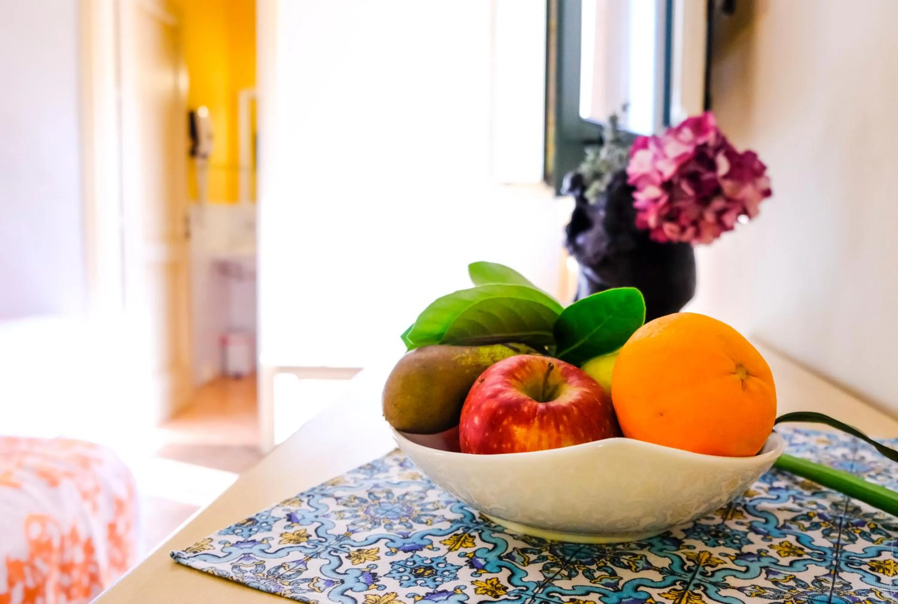 Decorative detail in Hotel Baglio Di Scopello