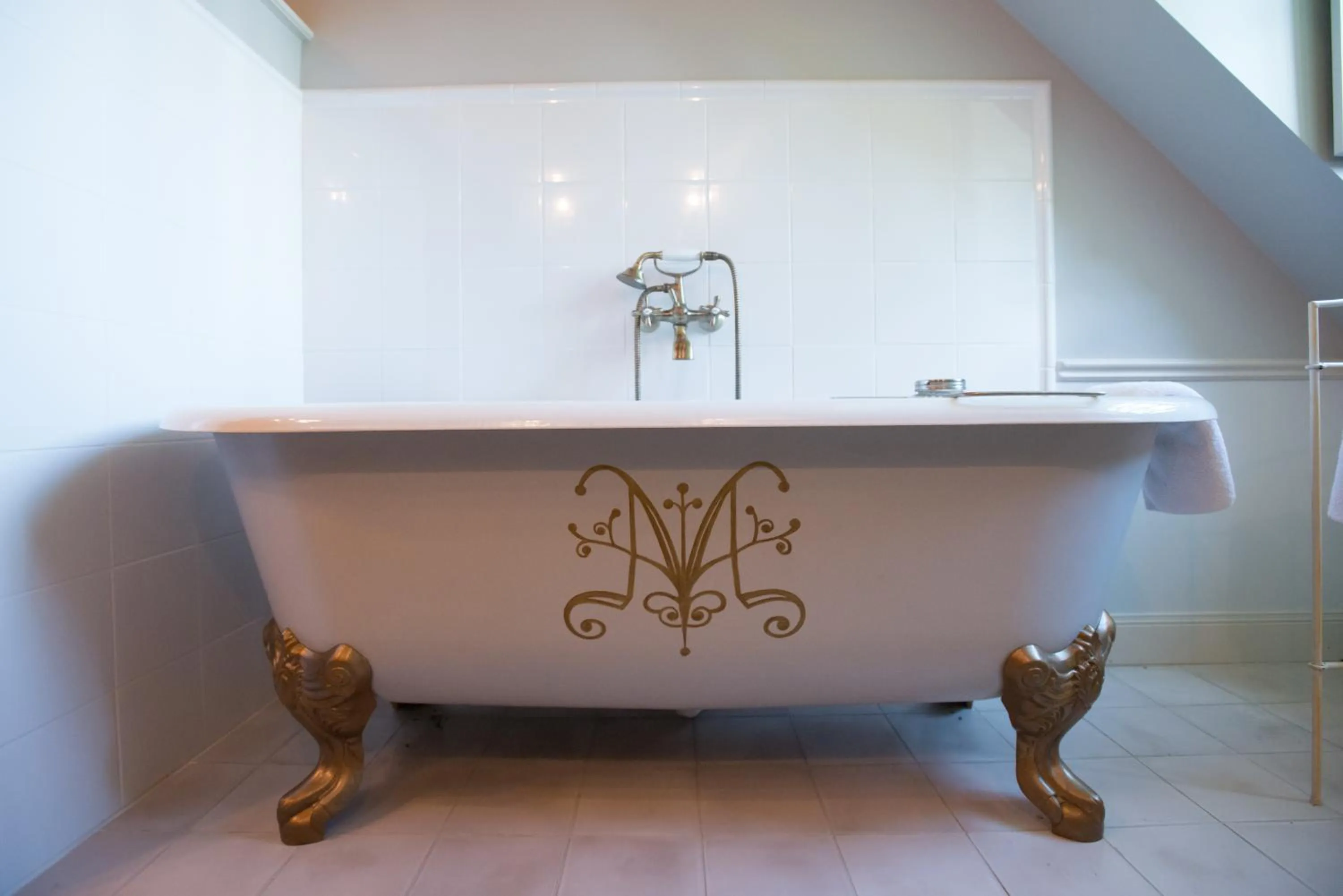 Bathroom in Le Manoir de Maucartier