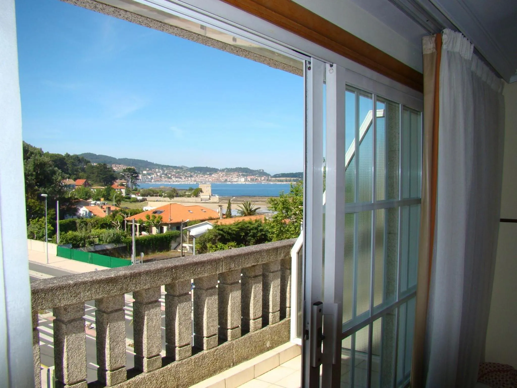 Balcony/Terrace in Hotel Miramar Playa America Nigran