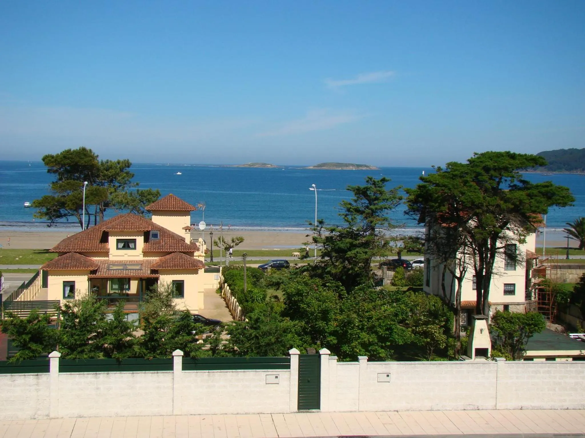 Sea view in Hotel Miramar Playa America Nigran