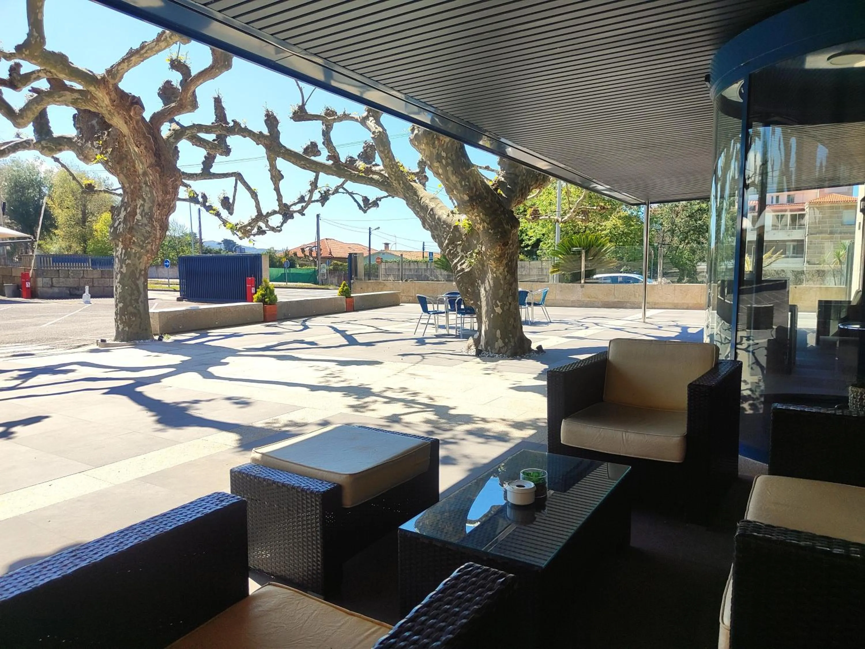 Balcony/Terrace in Hotel Miramar Playa America Nigran