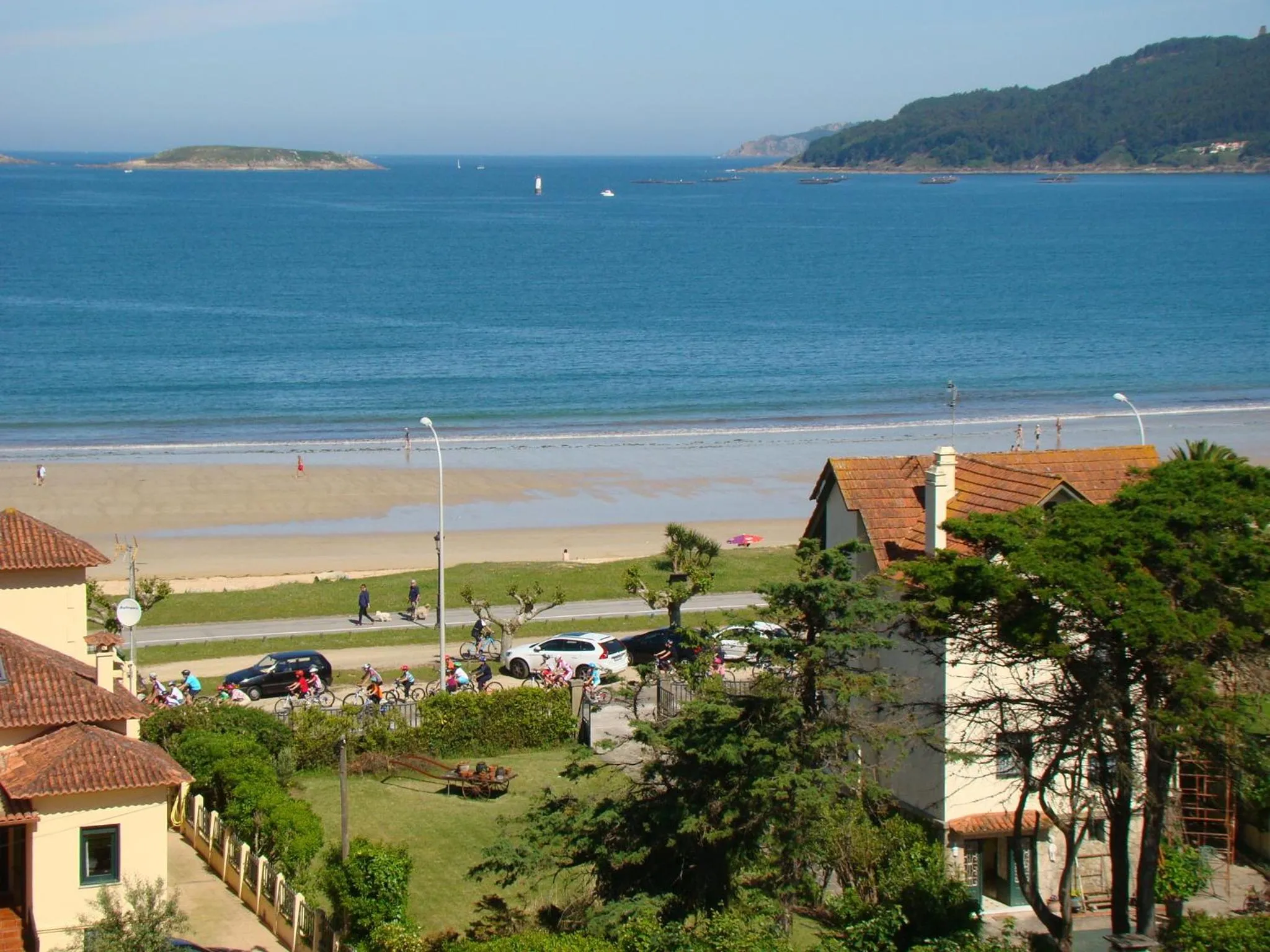 Sea view in Hotel Miramar Playa America Nigran