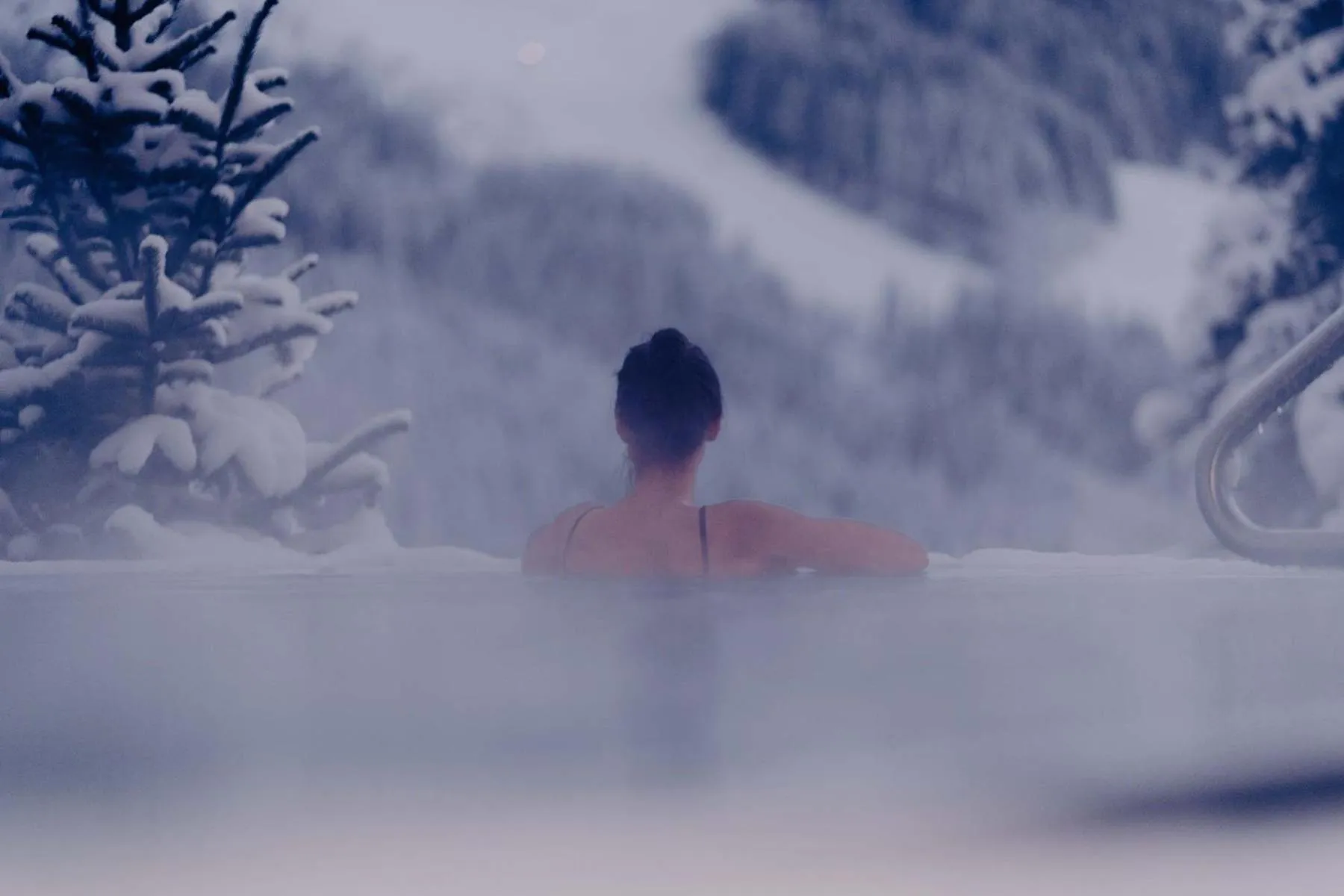 Swimming pool in Hotel Astrid - Ski In - Ski Out