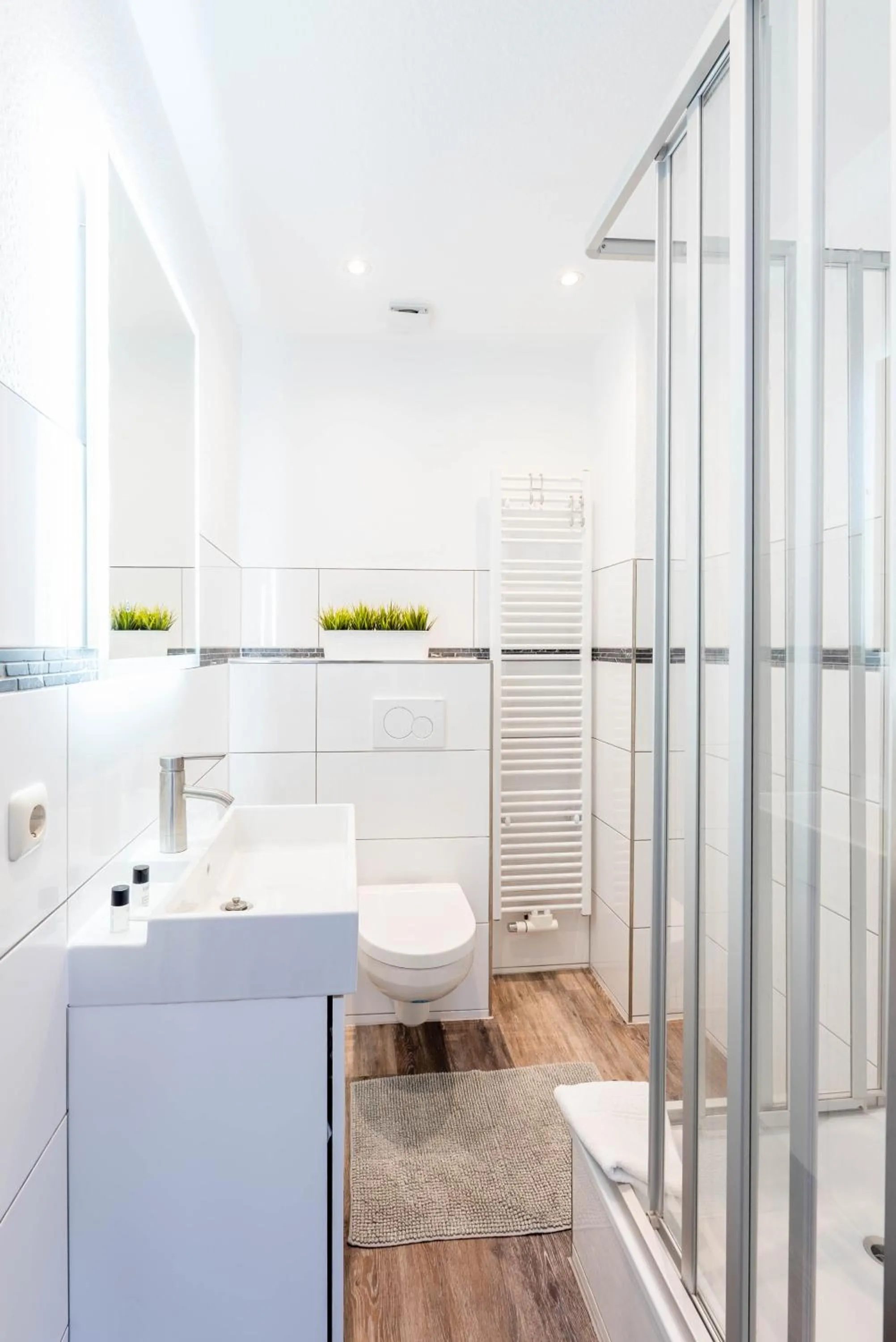 Shower in Hafencity Apartments