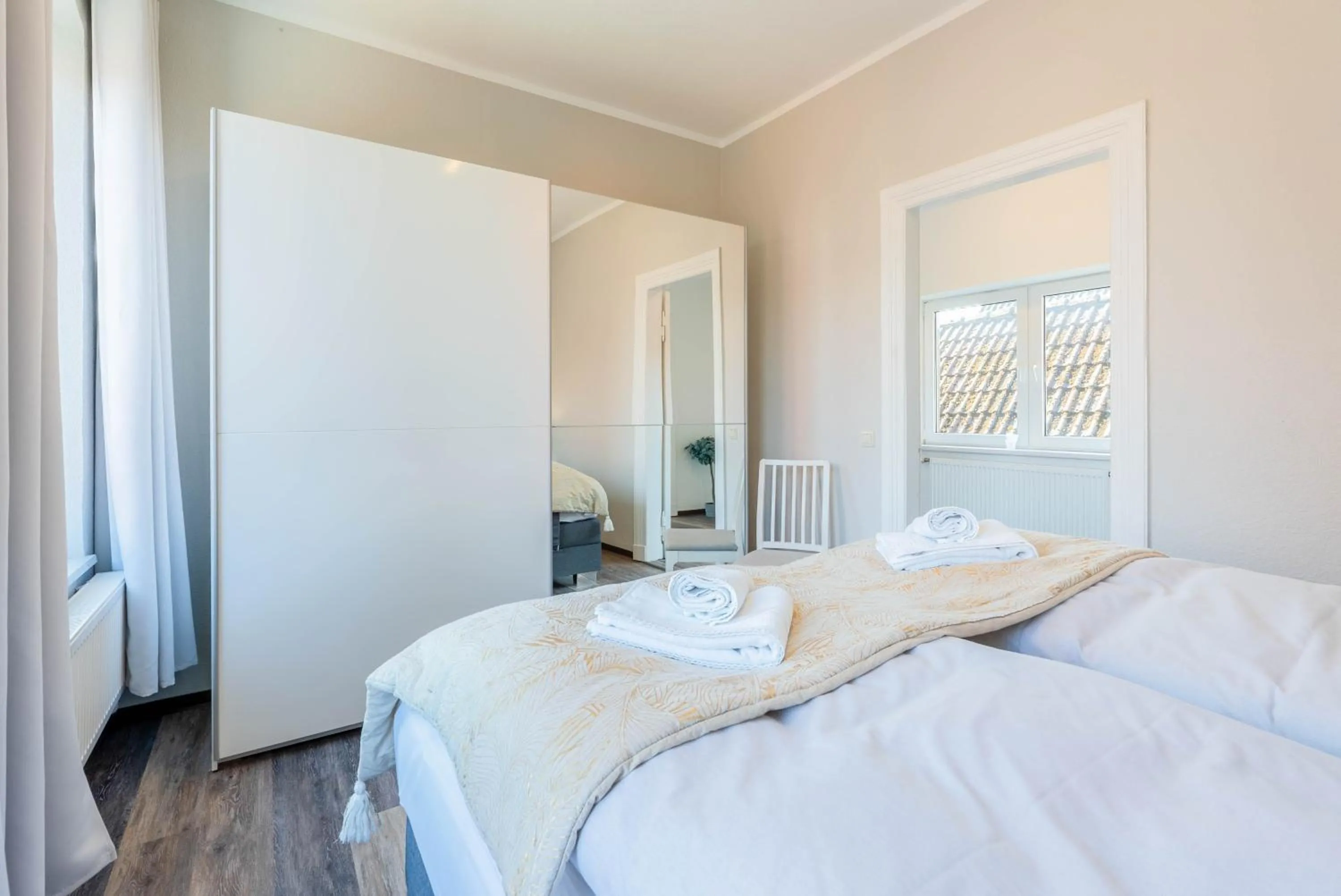 Bedroom, Bed in Hafencity Apartments