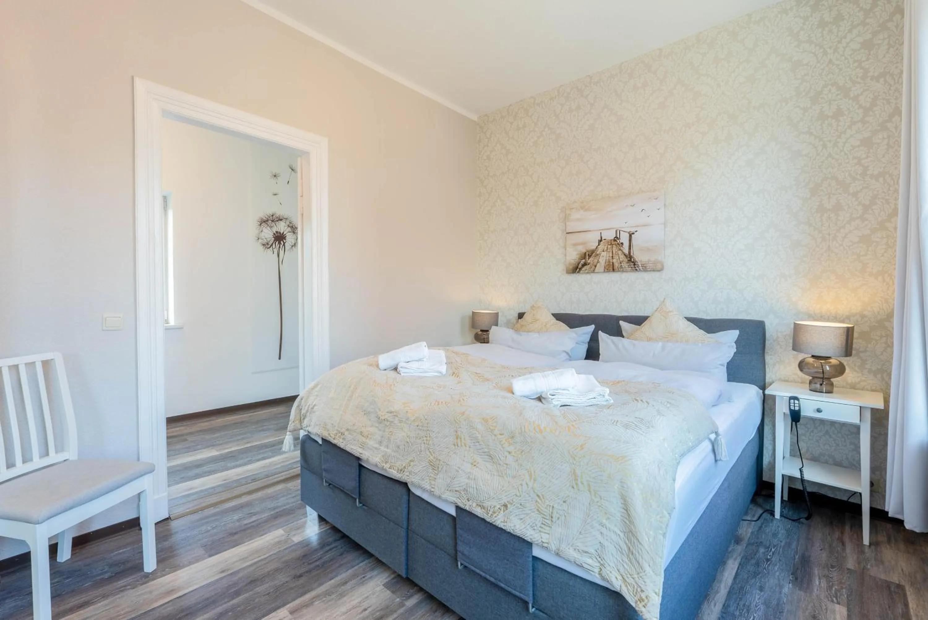 Bedroom, Bed in Hafencity Apartments