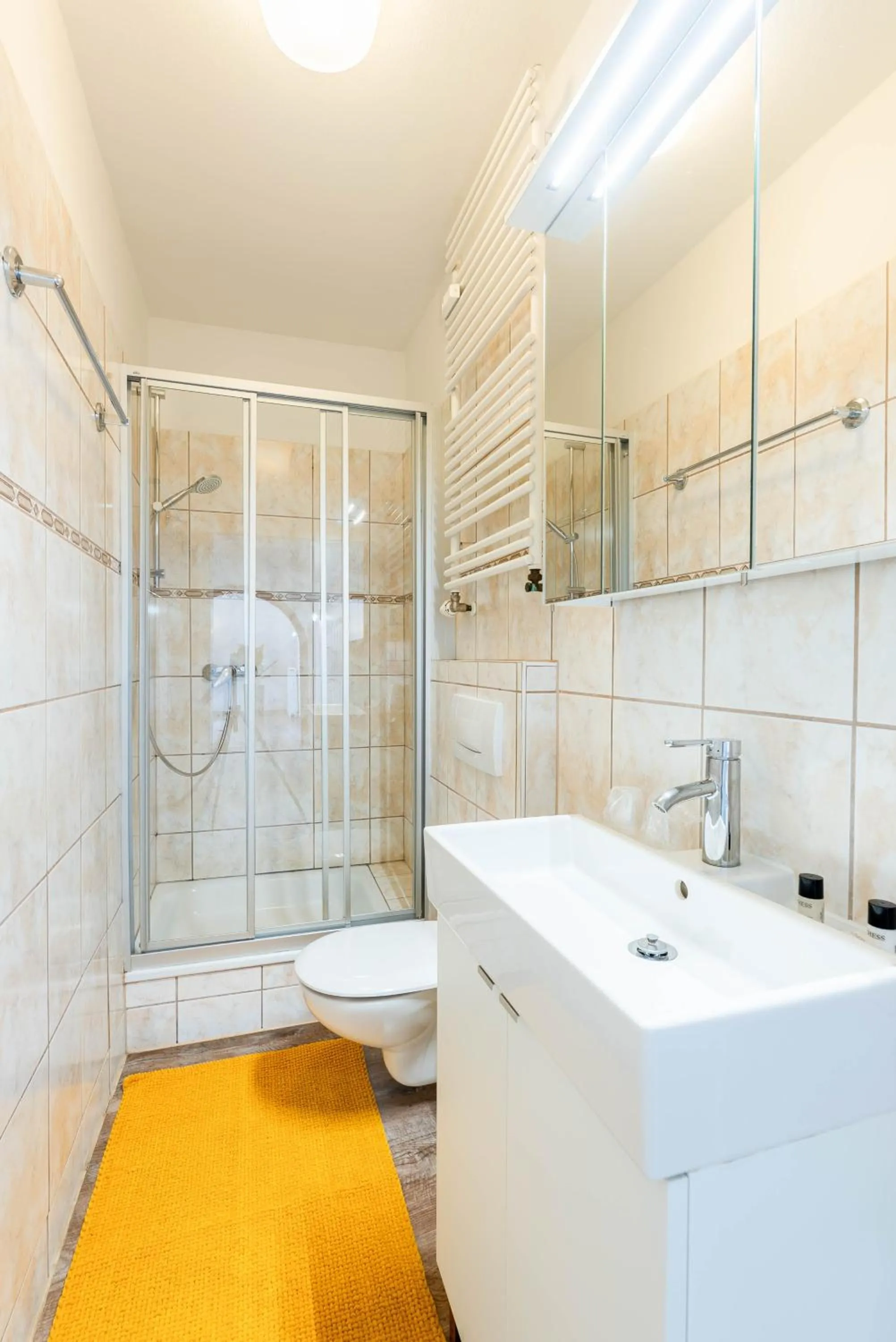 Shower in Hafencity Apartments
