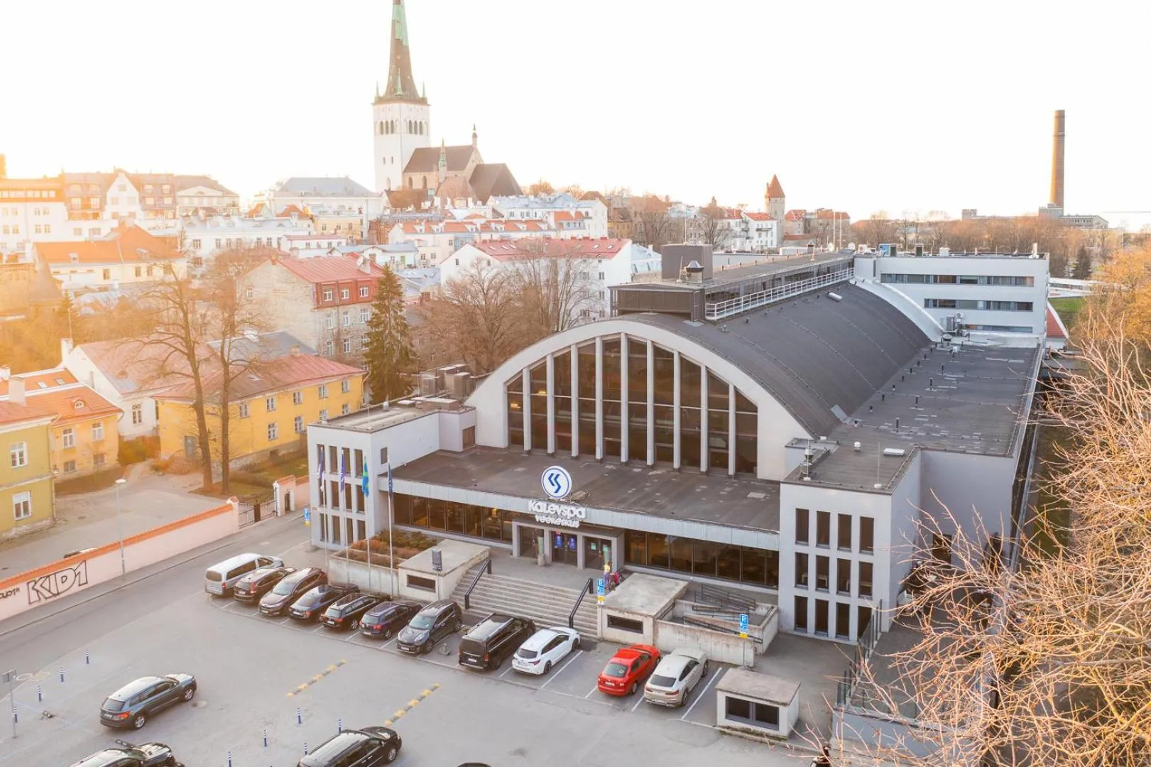 Property building in Kalev Spa Hotel & Waterpark