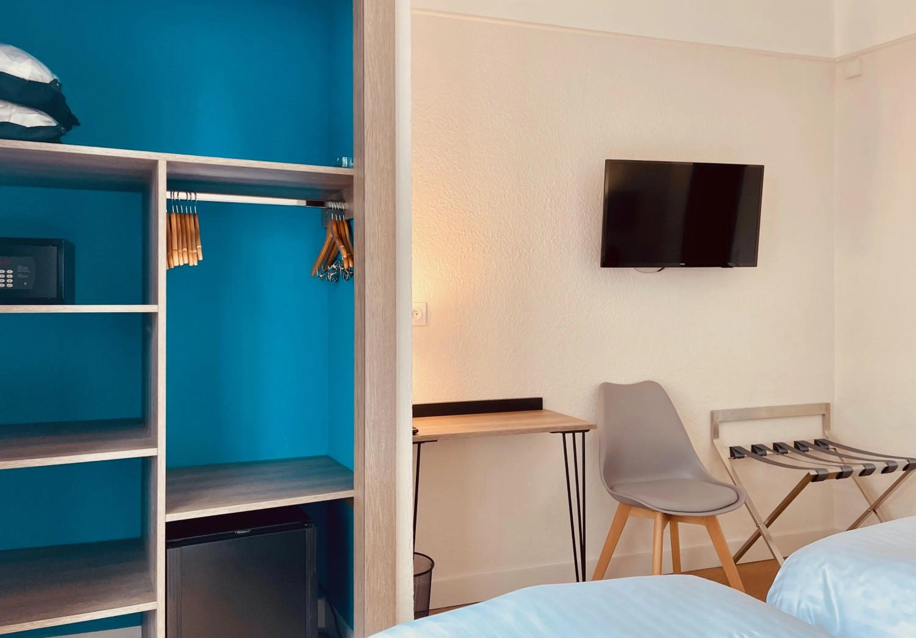 Bedroom in Hotel Courbet